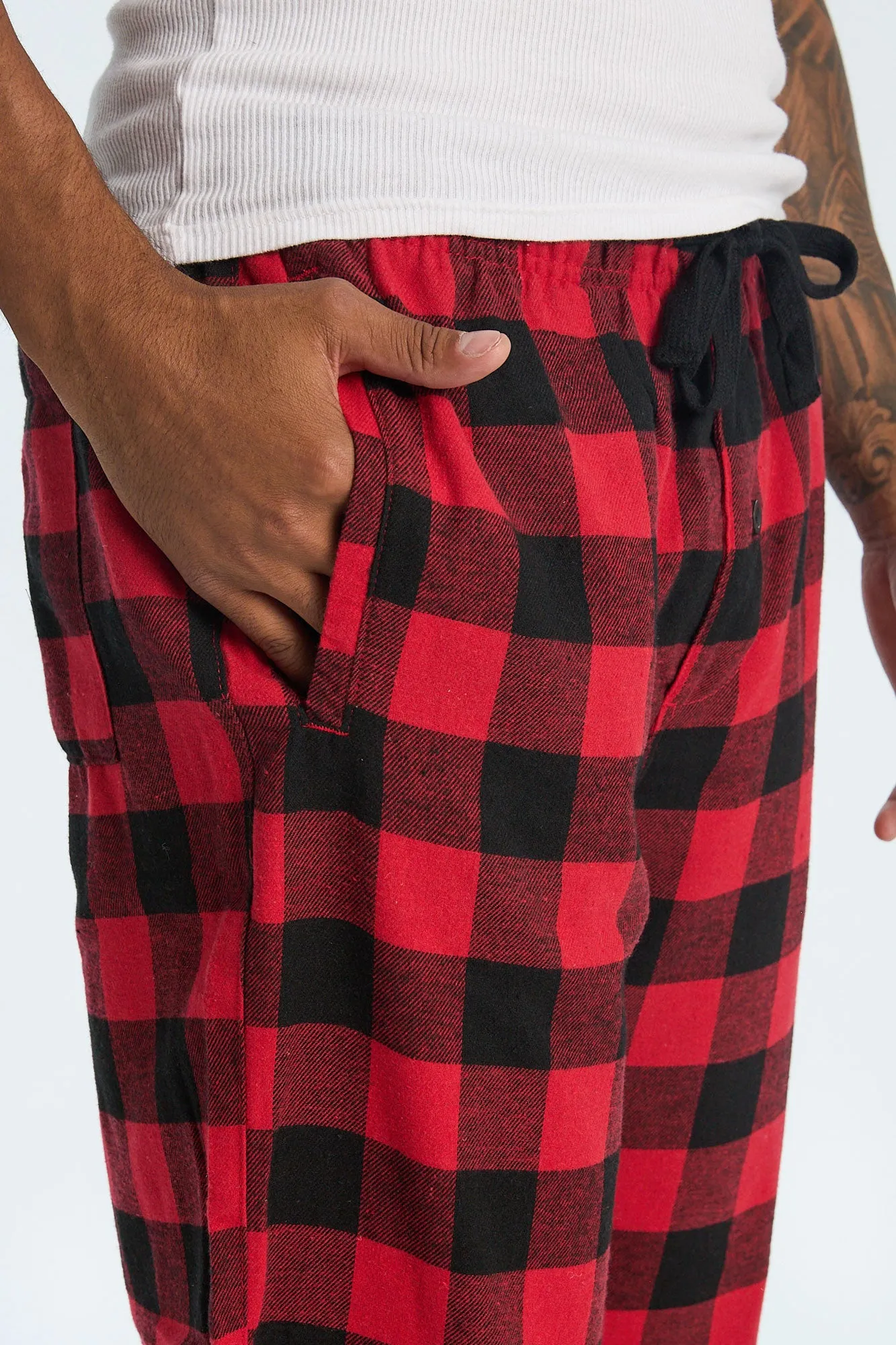 Mens Buffalo Plaid Classic Pajama Pant sold by West49 product image thumbnail 2