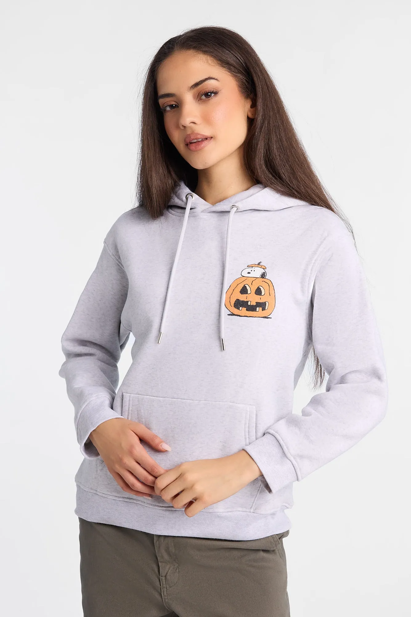 Snoopy Halloween Graphic Boyfriend Hoodie sold by West49 product image thumbnail 2