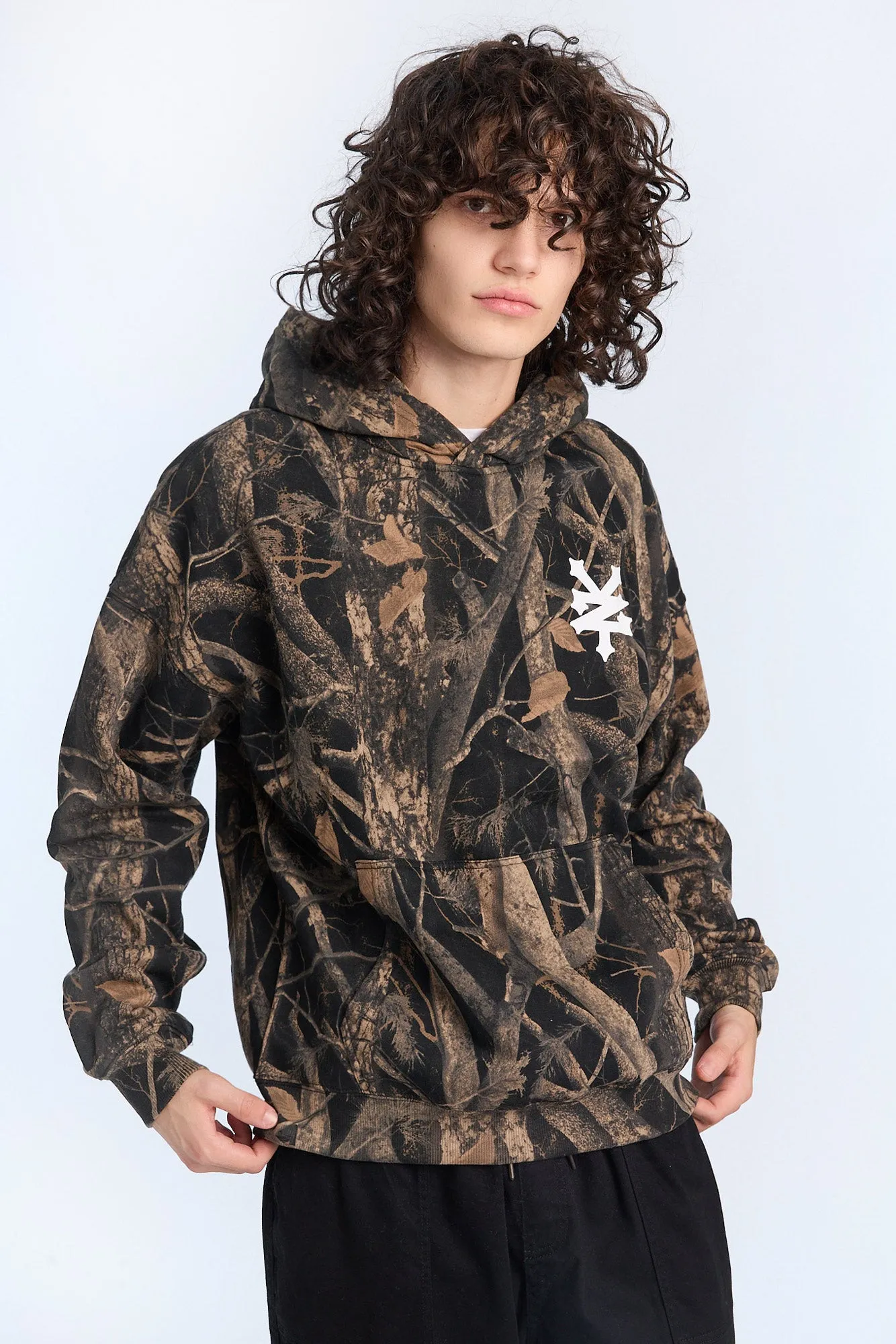 Zoo York Mens Tree Camo Boxy Hoodie sold by West49 product image thumbnail 5