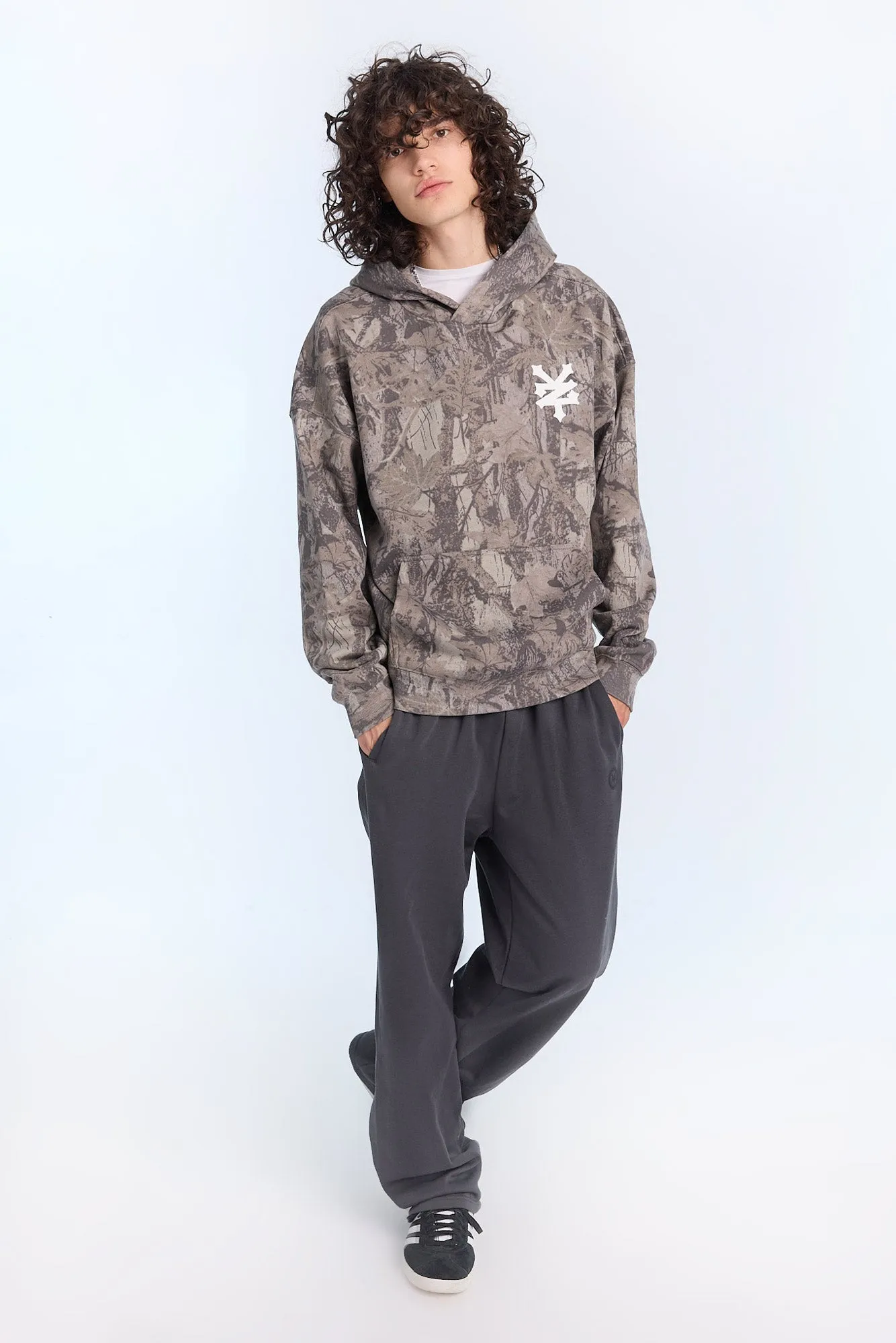Zoo York Mens Tree Camo Boxy Hoodie sold by West49 product image thumbnail 4