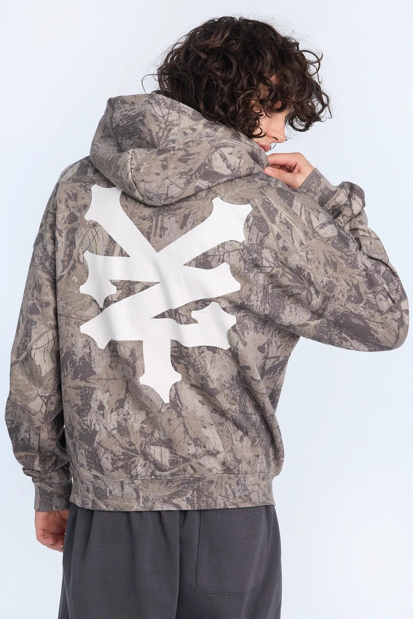 Zoo York Mens Tree Camo Boxy Hoodie sold by West49 product image thumbnail 3