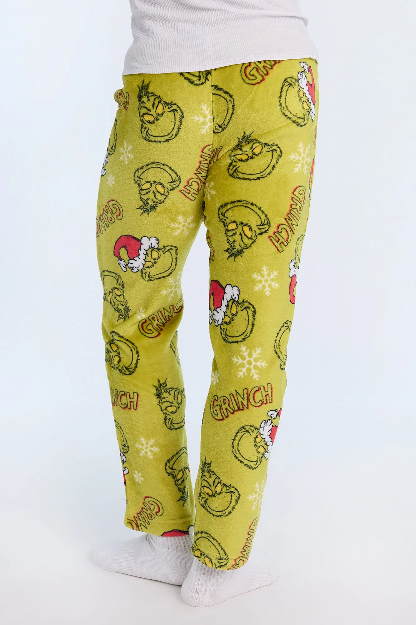 Mens The Grinch Green Plush Pajama Pant sold by West49 product image thumbnail 3