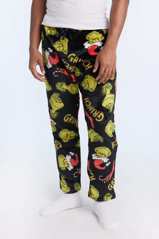 Mens The Grinch Plush Pajama Pant sold by West49