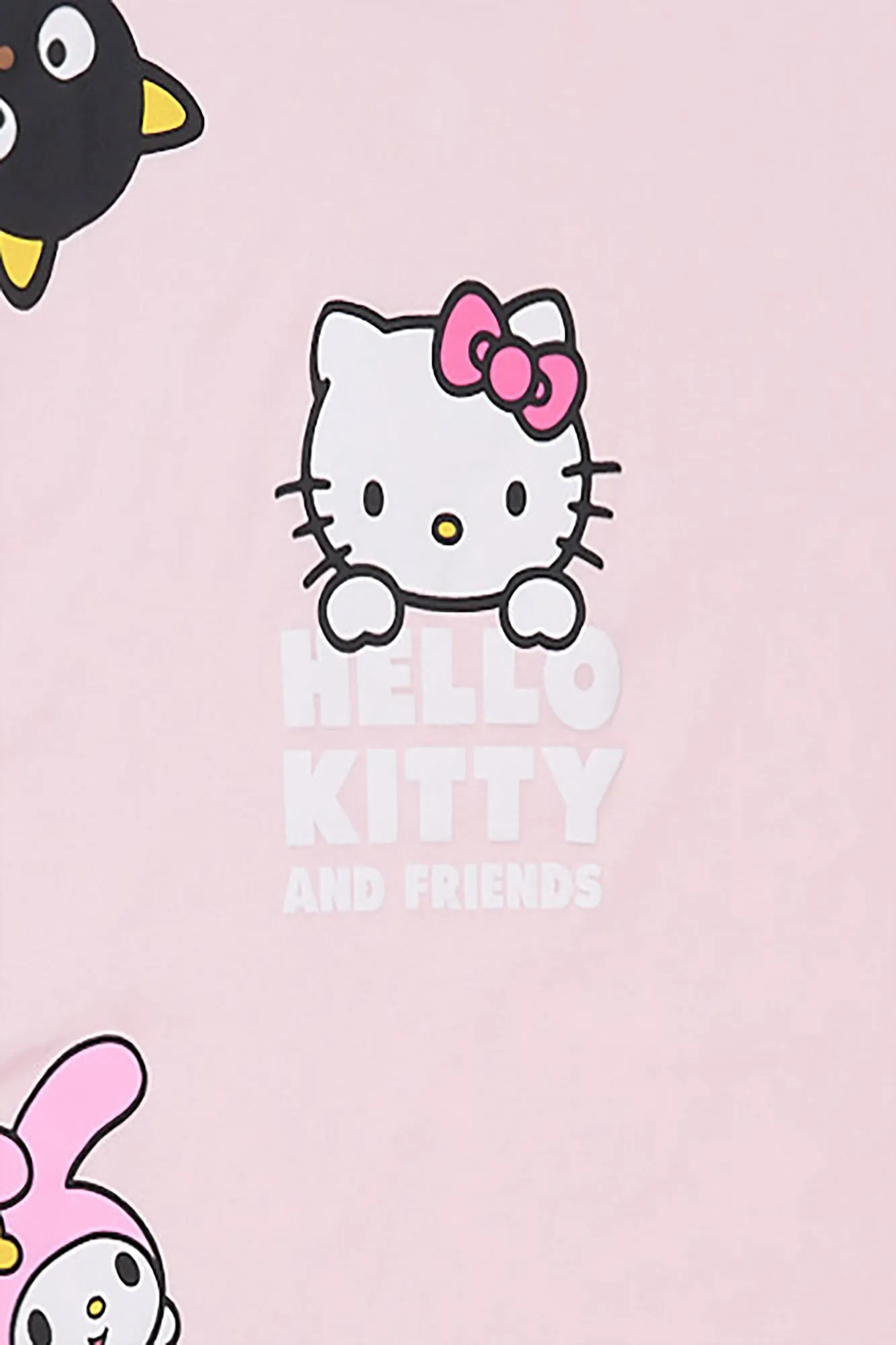 T-shirt coupe boyfriend imprimé Hello Kitty And Friends sold by West49 product image thumbnail 2