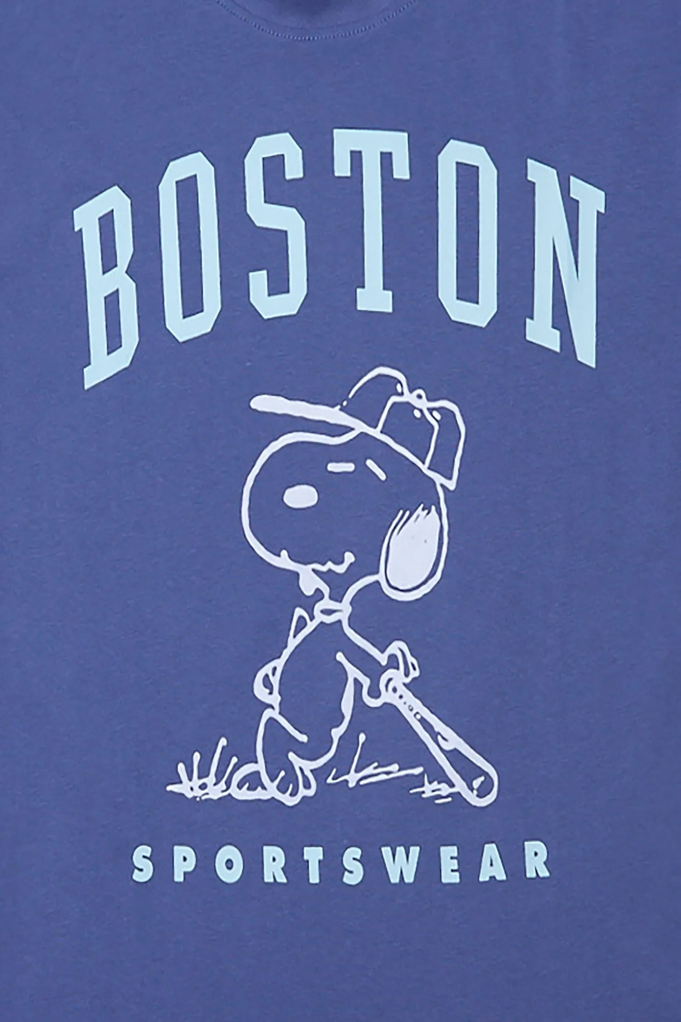 T-shirt coupe boyfriend imprimé Boston Snoopy sold by West49 product image thumbnail 2