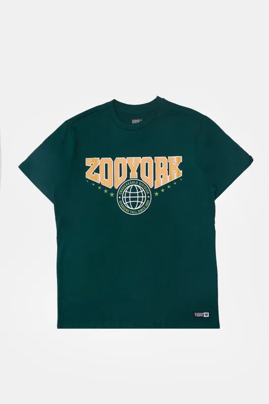 T-shirt imprimé style universitaire Zoo York homme sold by West49
