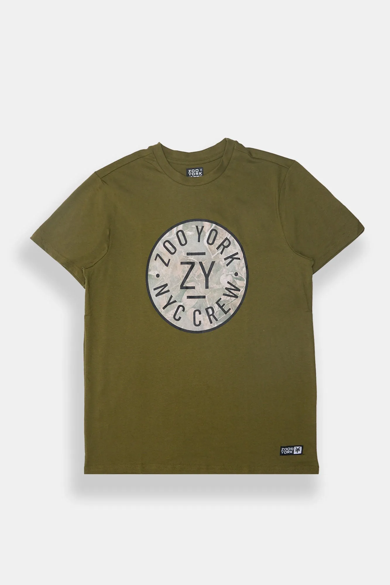 T-shirt imprimé logo circulaire camouflage NYC Zoo York homme sold by West49 product image thumbnail 3