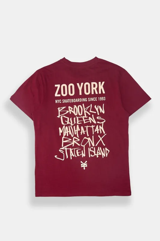 Zoo York Mens NYC Boroughs T-Shirt sold by West49