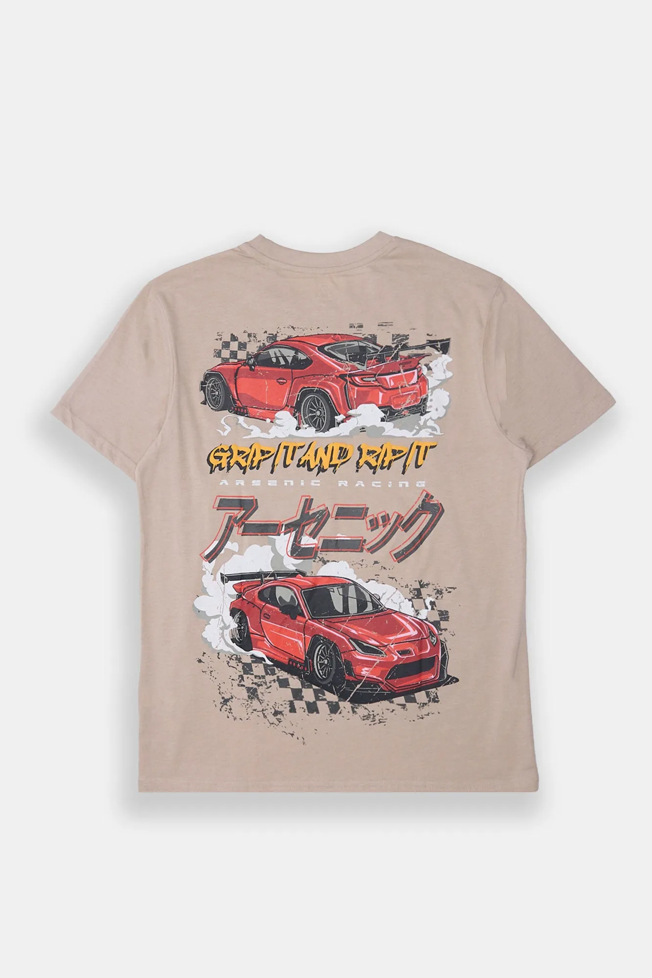 T-shirt imprimé Arsenic Racing homme sold by West49 product image thumbnail 3