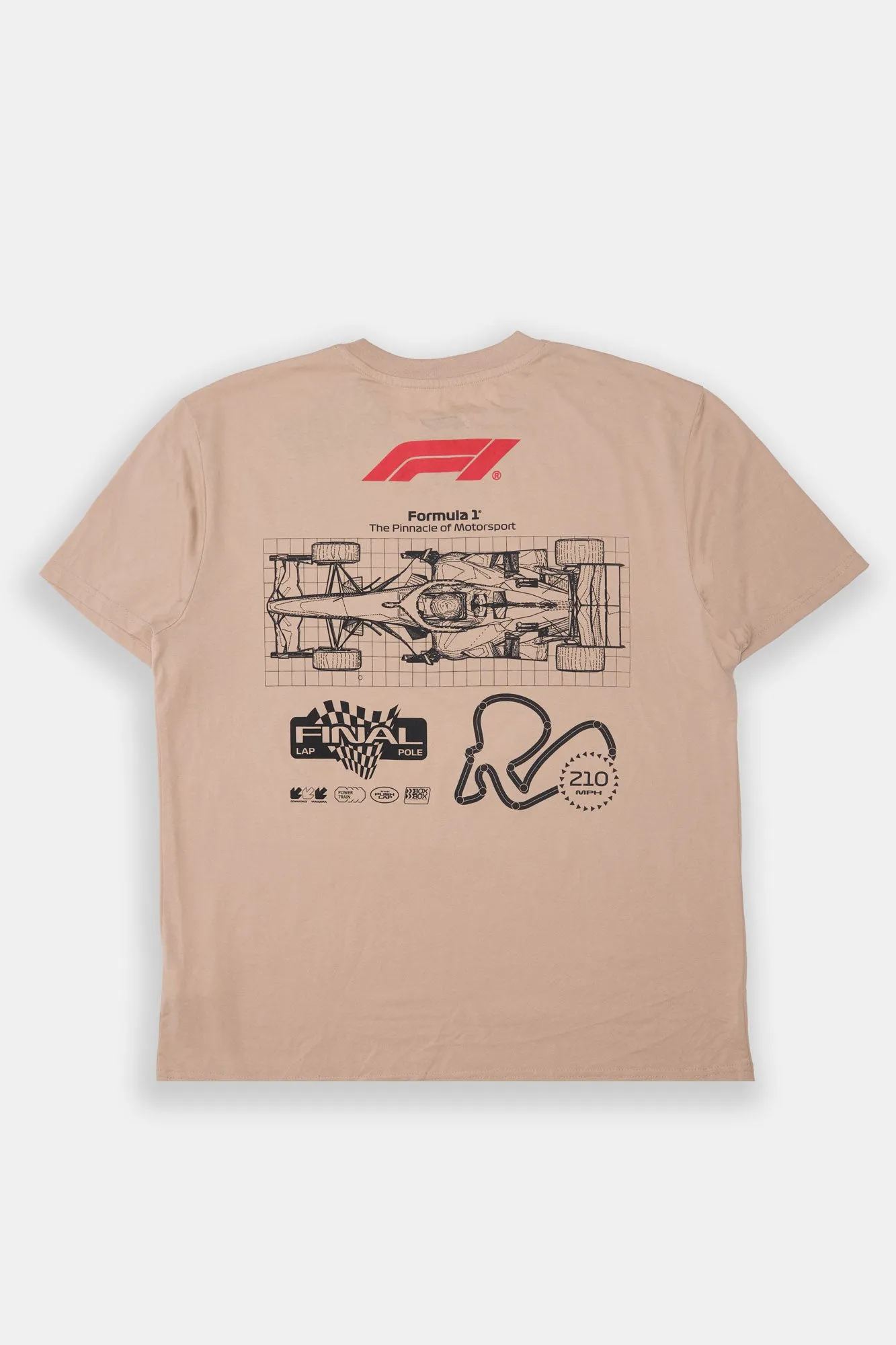 Mens F1 Final Lap Graphic T-Shirt sold by West49
