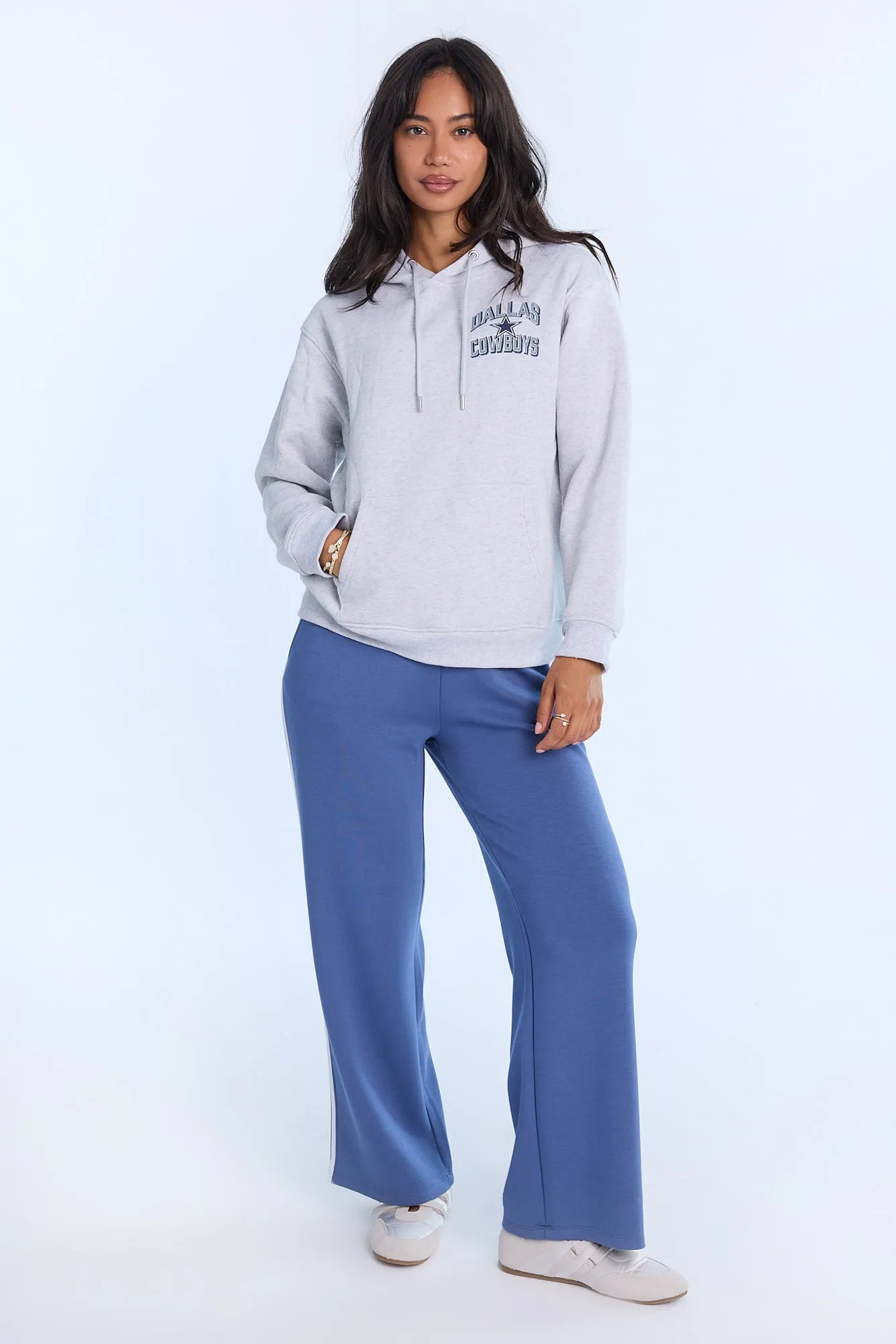 Haut à capuchon coupe boyfriend imprimé Dallas Cowboys sold by West49 product image thumbnail 4