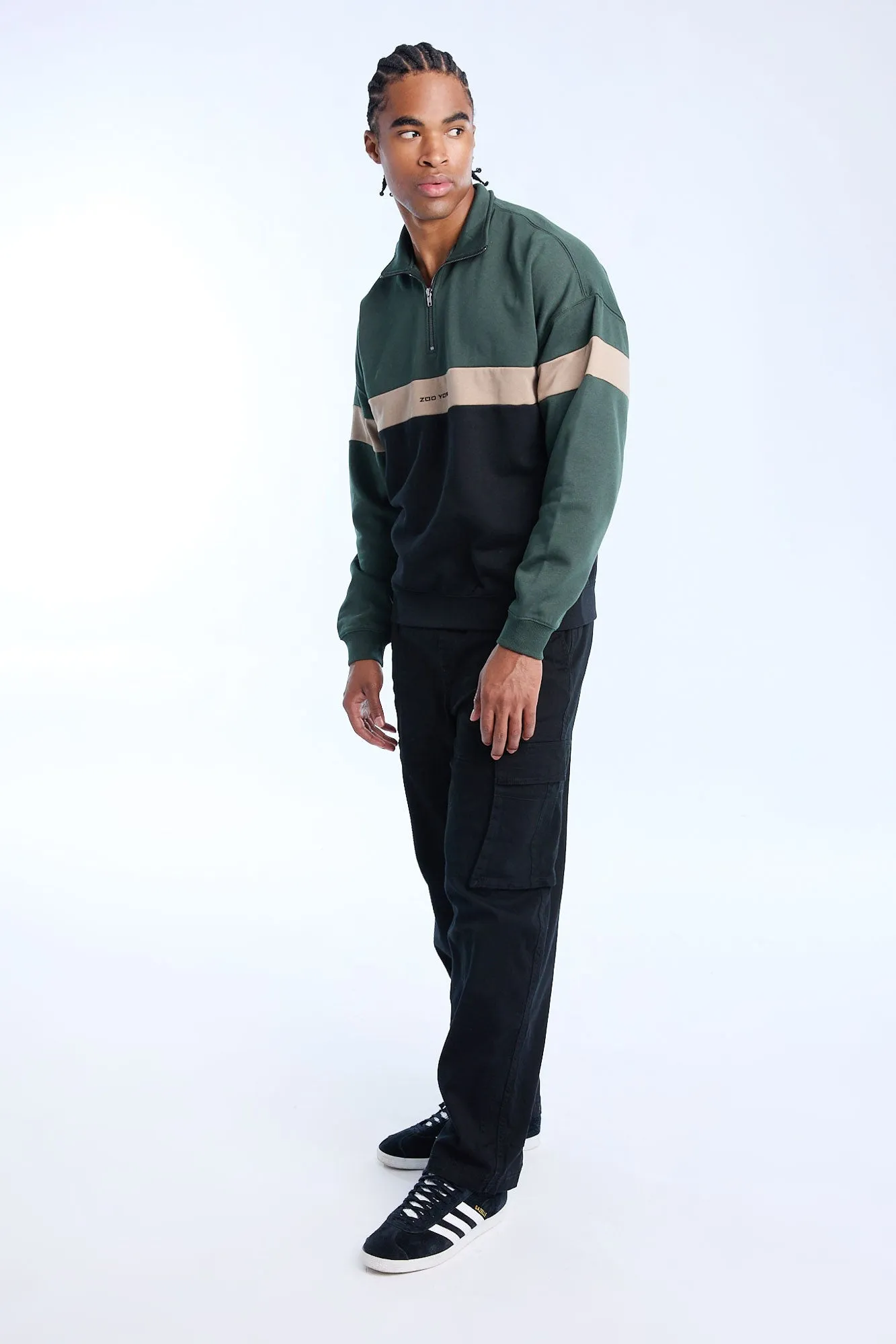 Pantalon cargo en sergé ultra ample homme sold by West49 product image thumbnail 5