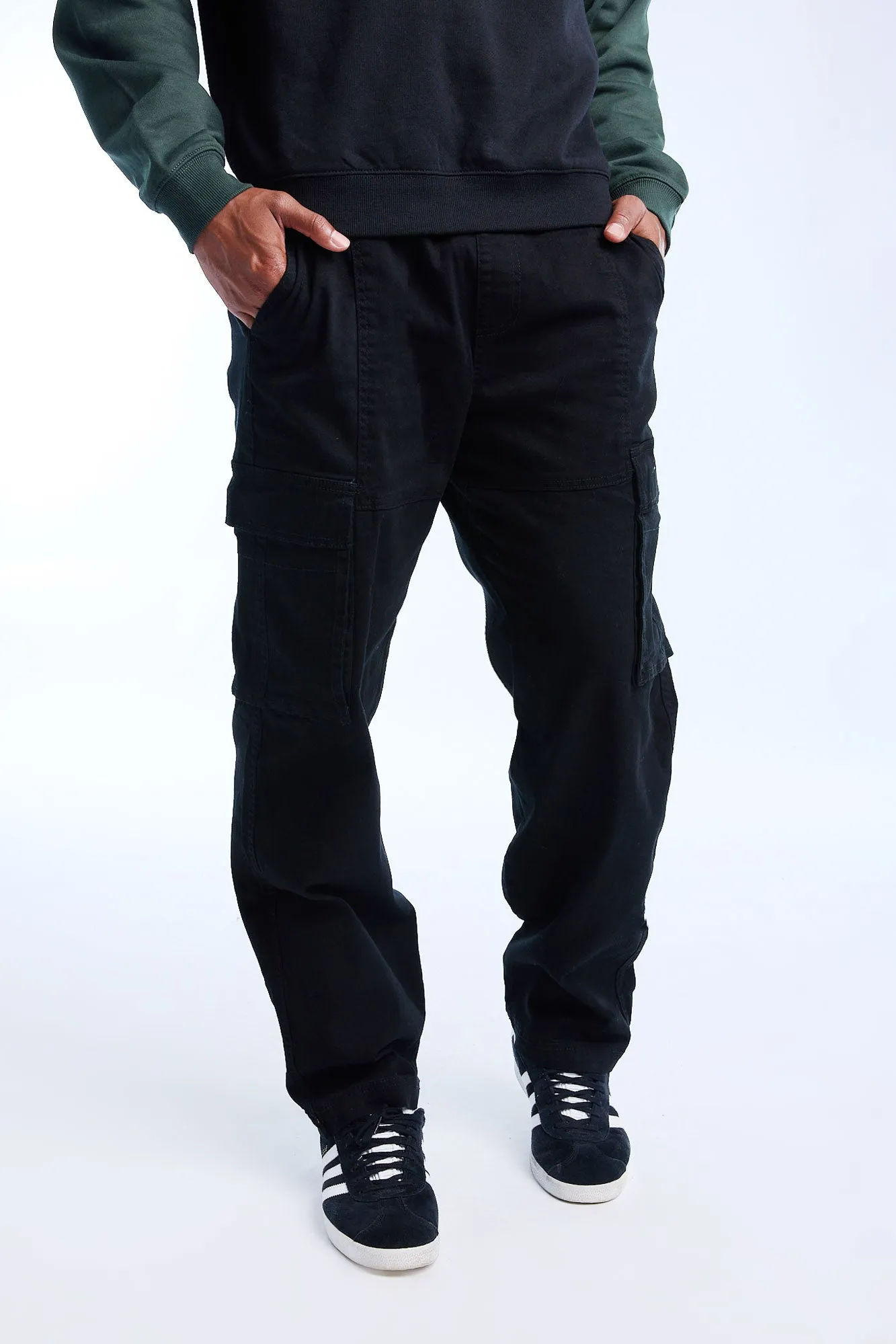 Pantalon cargo en sergé ultra ample homme sold by West49 product image thumbnail 2