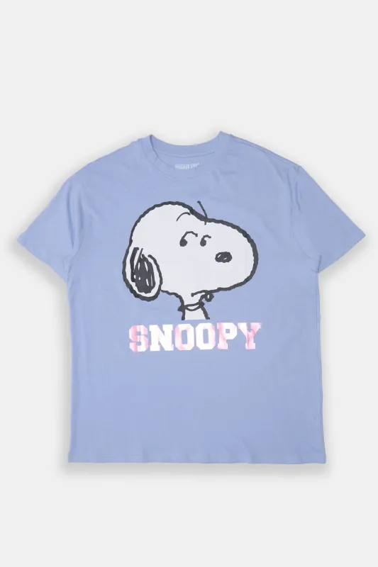 Snoopy Graphic Boyfriend Tee sold by West49