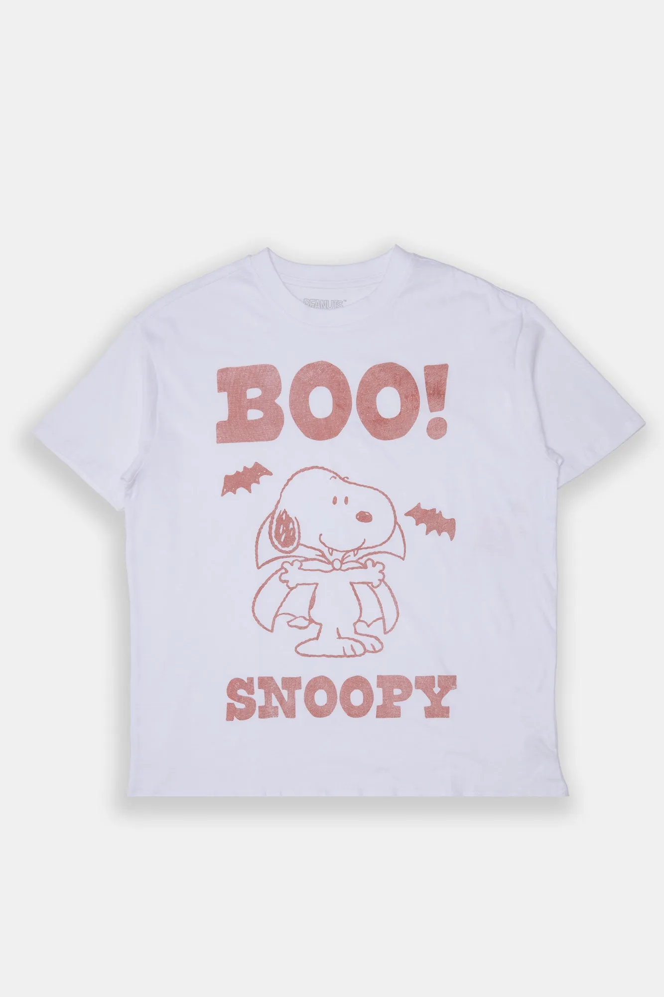 T-shirt coupe boyfriend imprimé Snoopy Boo! sold by West49
