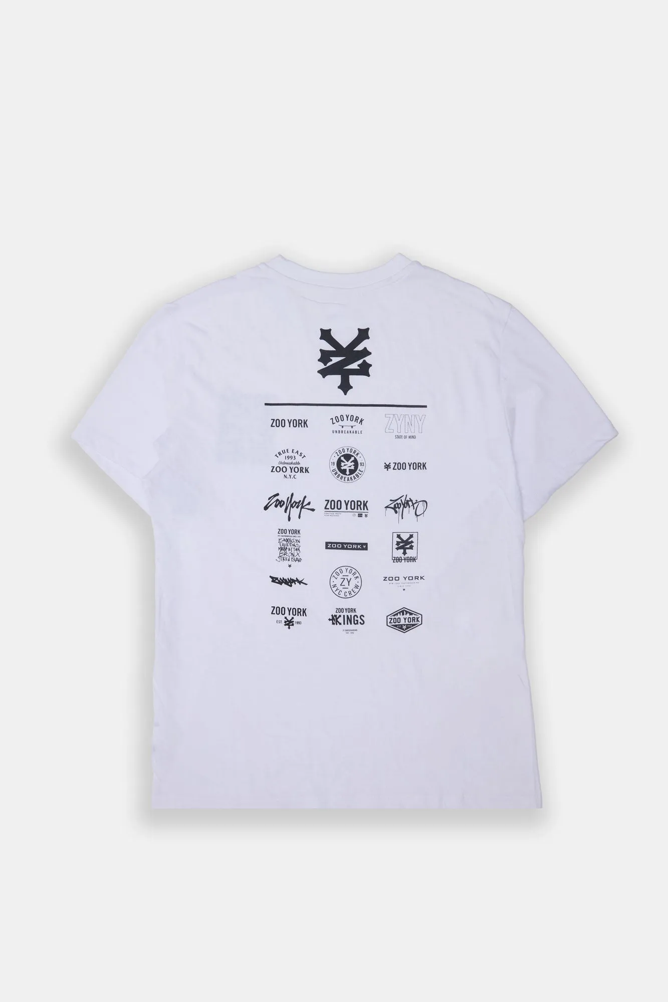 T-shirt imprimé multi logos Zoo York homme sold by West49 product image thumbnail 3