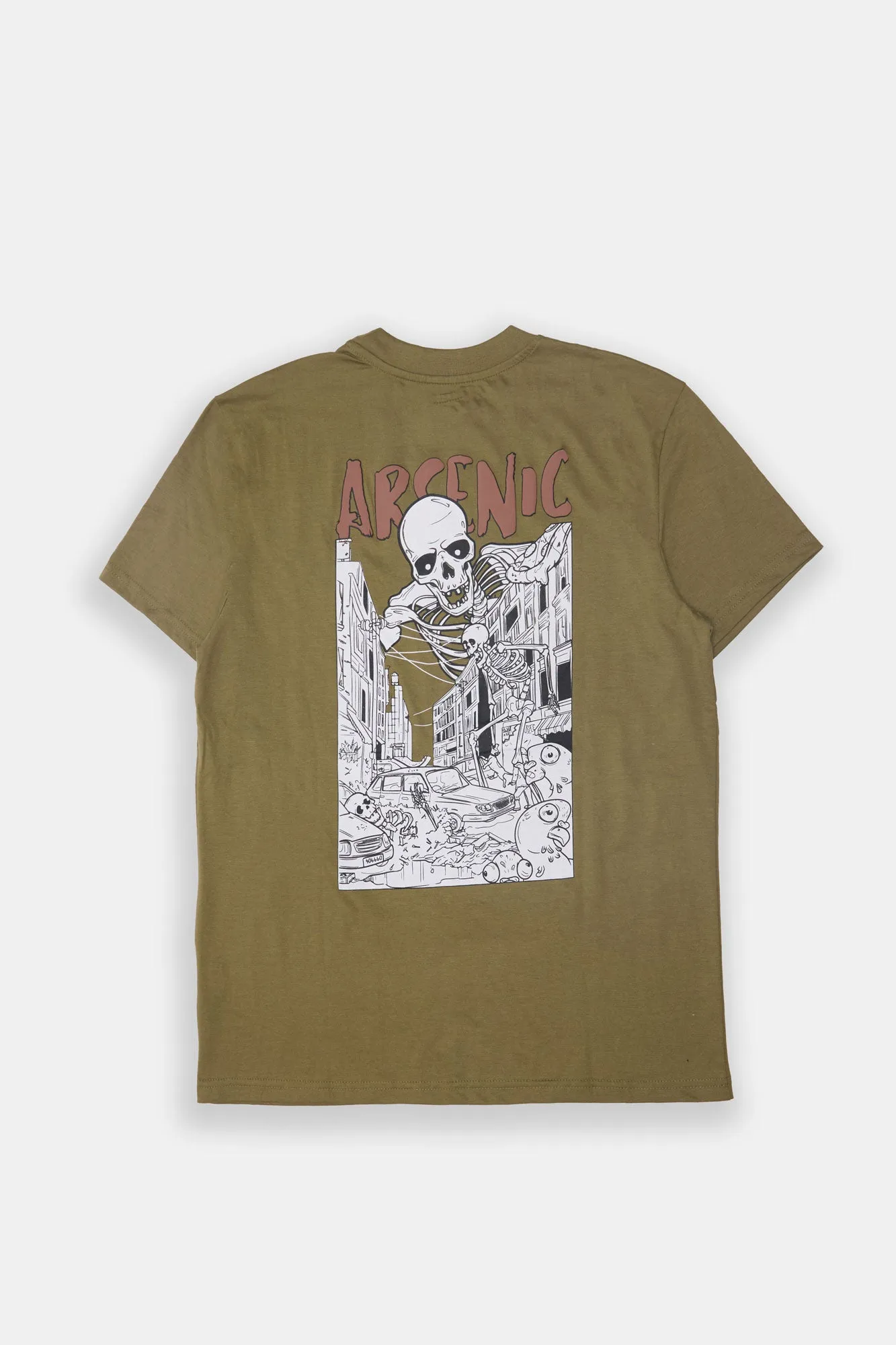 T-shirt imprimé squelette apocalyptique Arsenic homme sold by West49 product image thumbnail 3