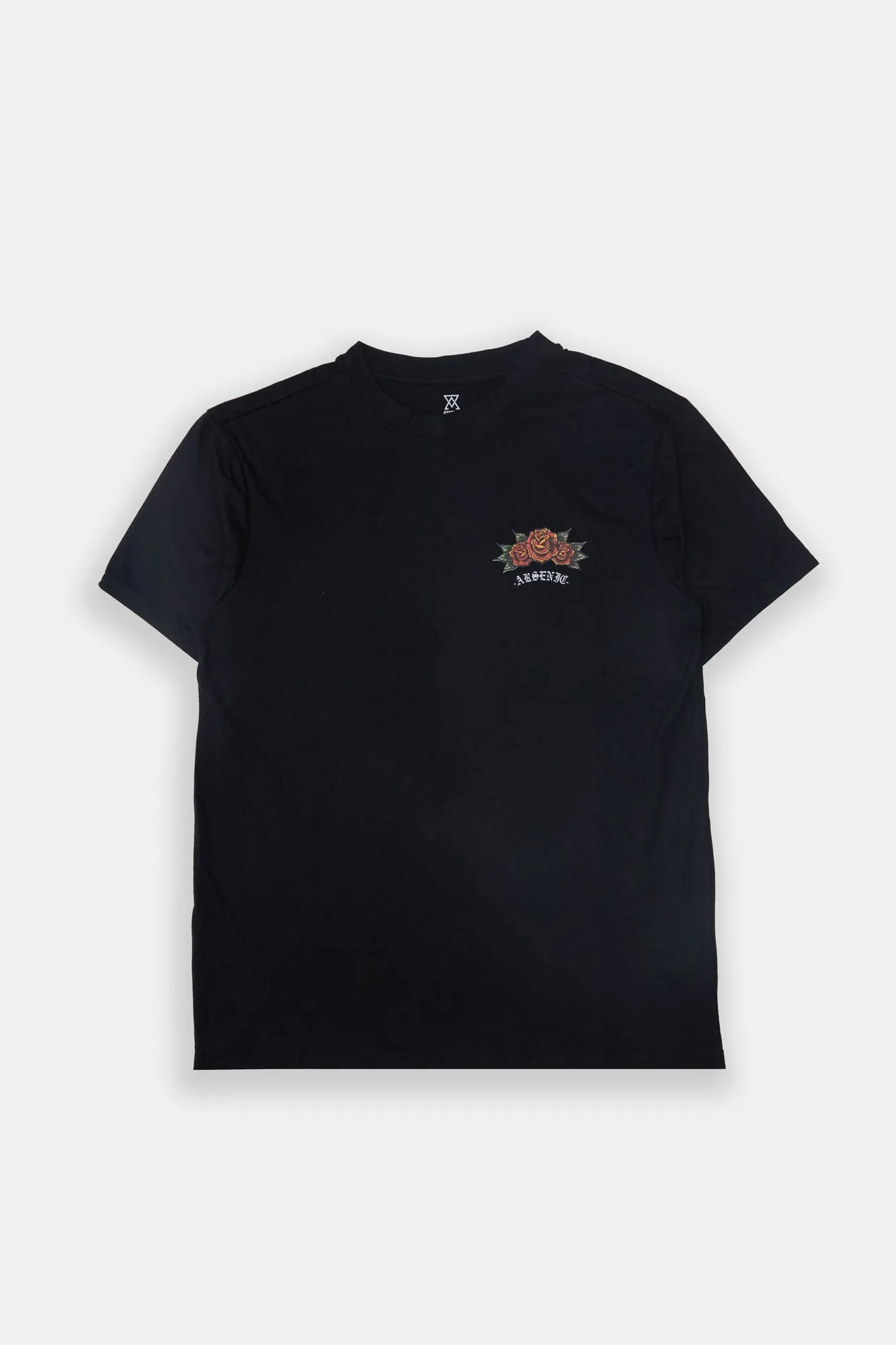 Arsenic Mens Skeleton & Roses Graphic T-Shirt sold by West49 product image thumbnail 4