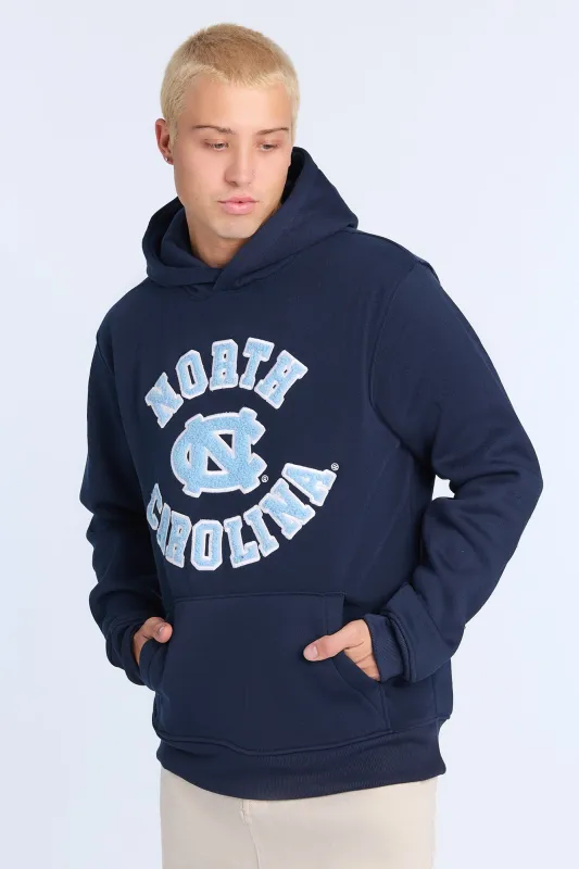 Mens UNC Chenille Logo Hoodie made by West49