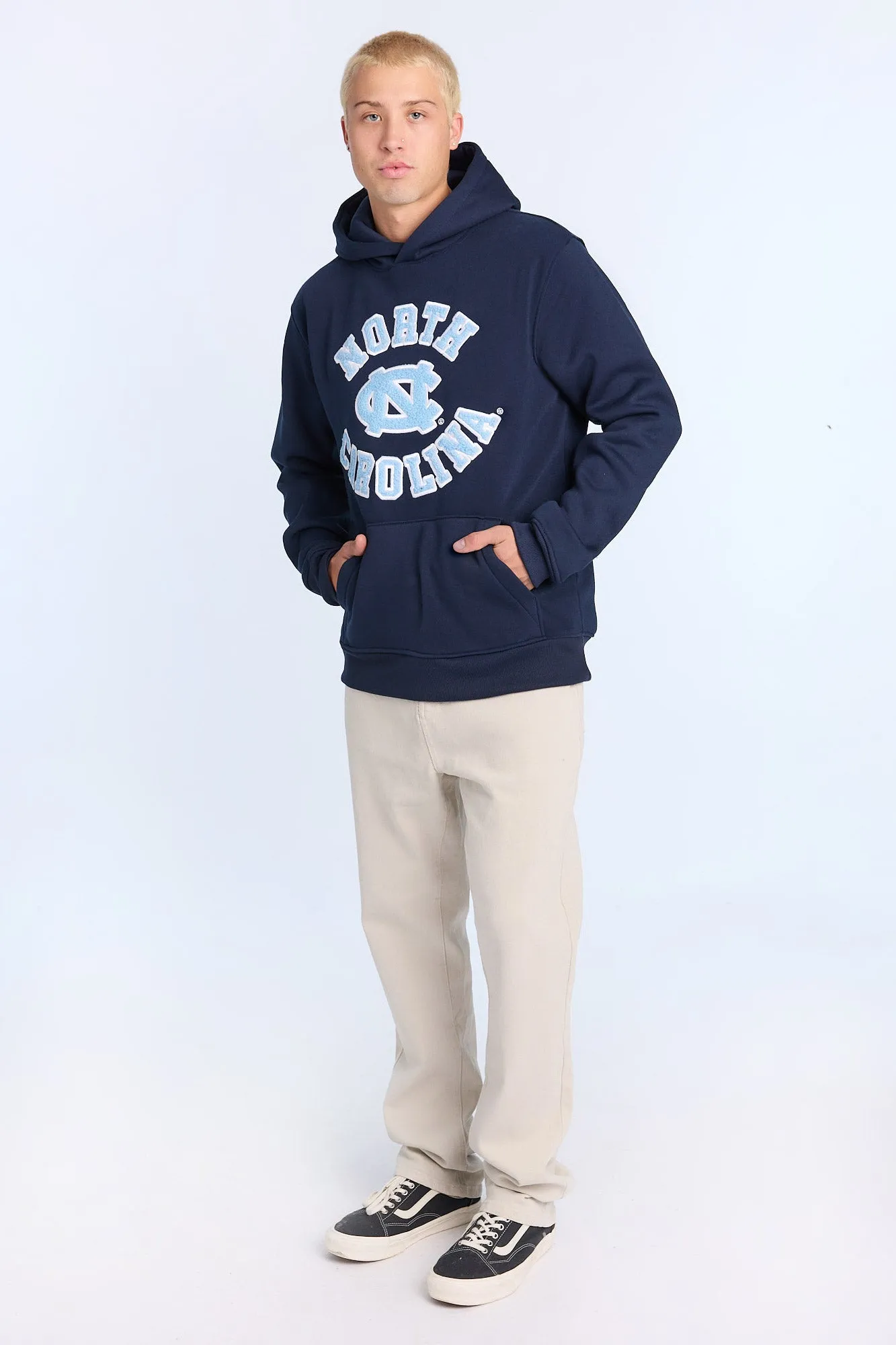 Mens UNC Chenille Logo Hoodie sold by West49 product image thumbnail 4