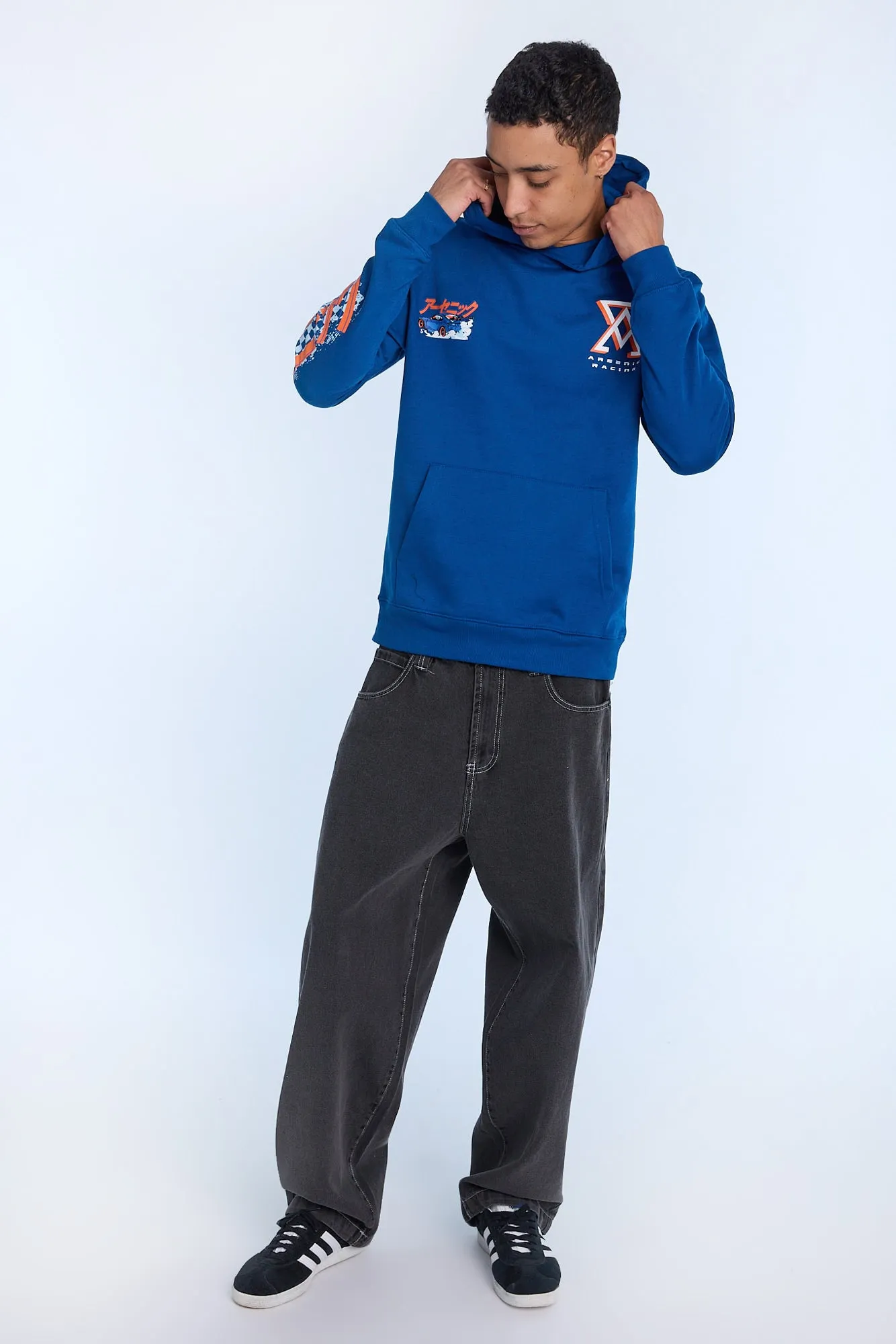 Arsenic Mens Racing Graphic Hoodie sold by West49 product image thumbnail 5