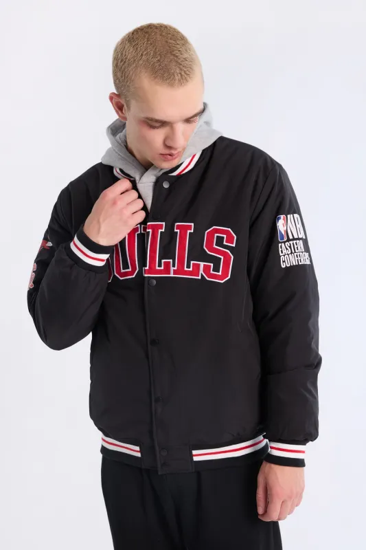 Mens Chicago Bulls Bomber Jacket made by West49