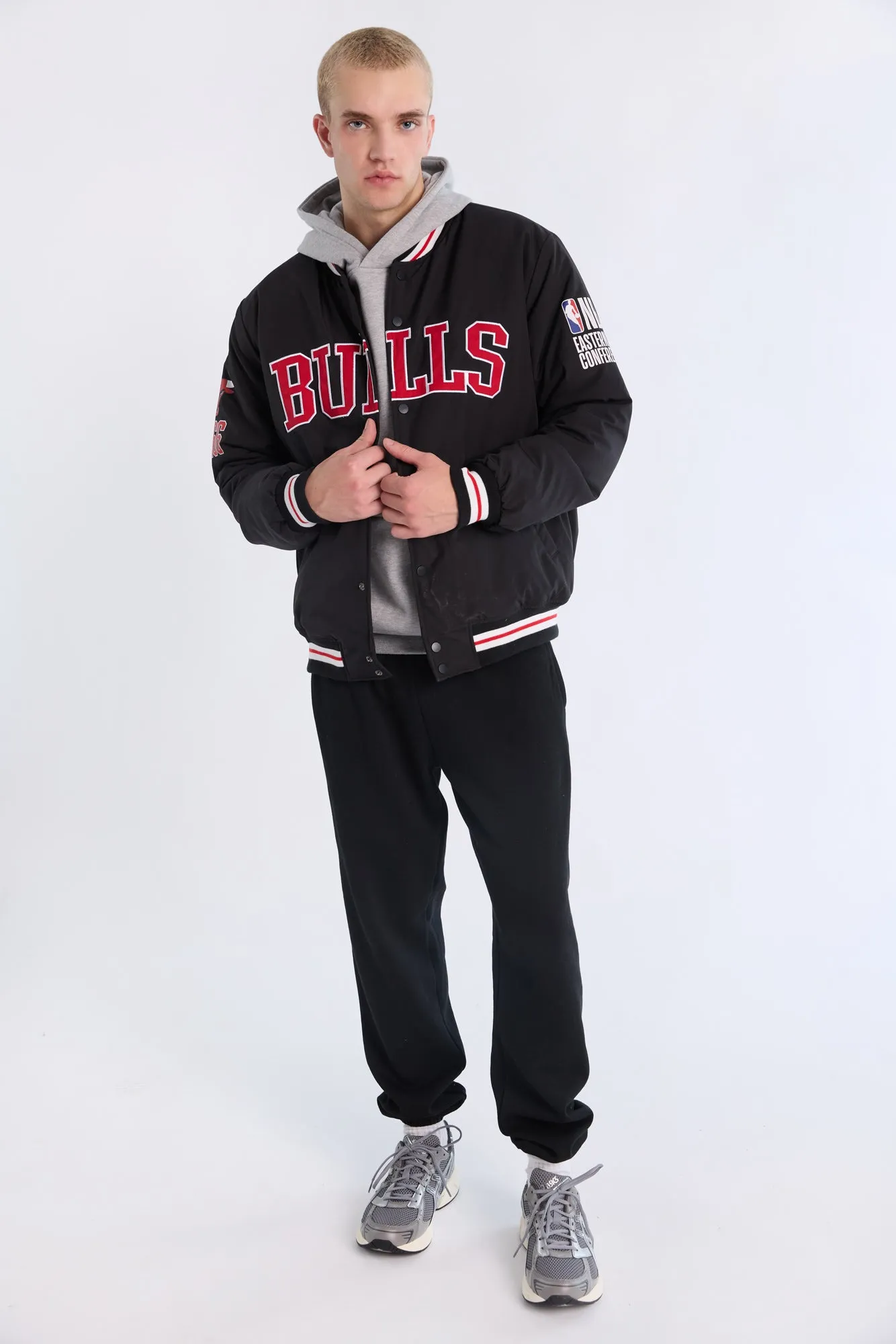 Mens Chicago Bulls Bomber Jacket sold by West49 product image thumbnail 5