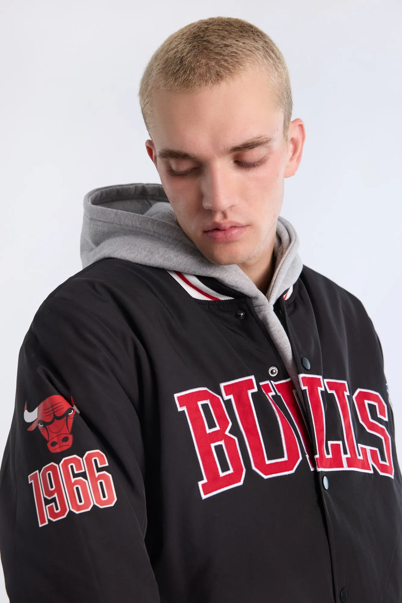 Mens Chicago Bulls Bomber Jacket sold by West49 product image thumbnail 4