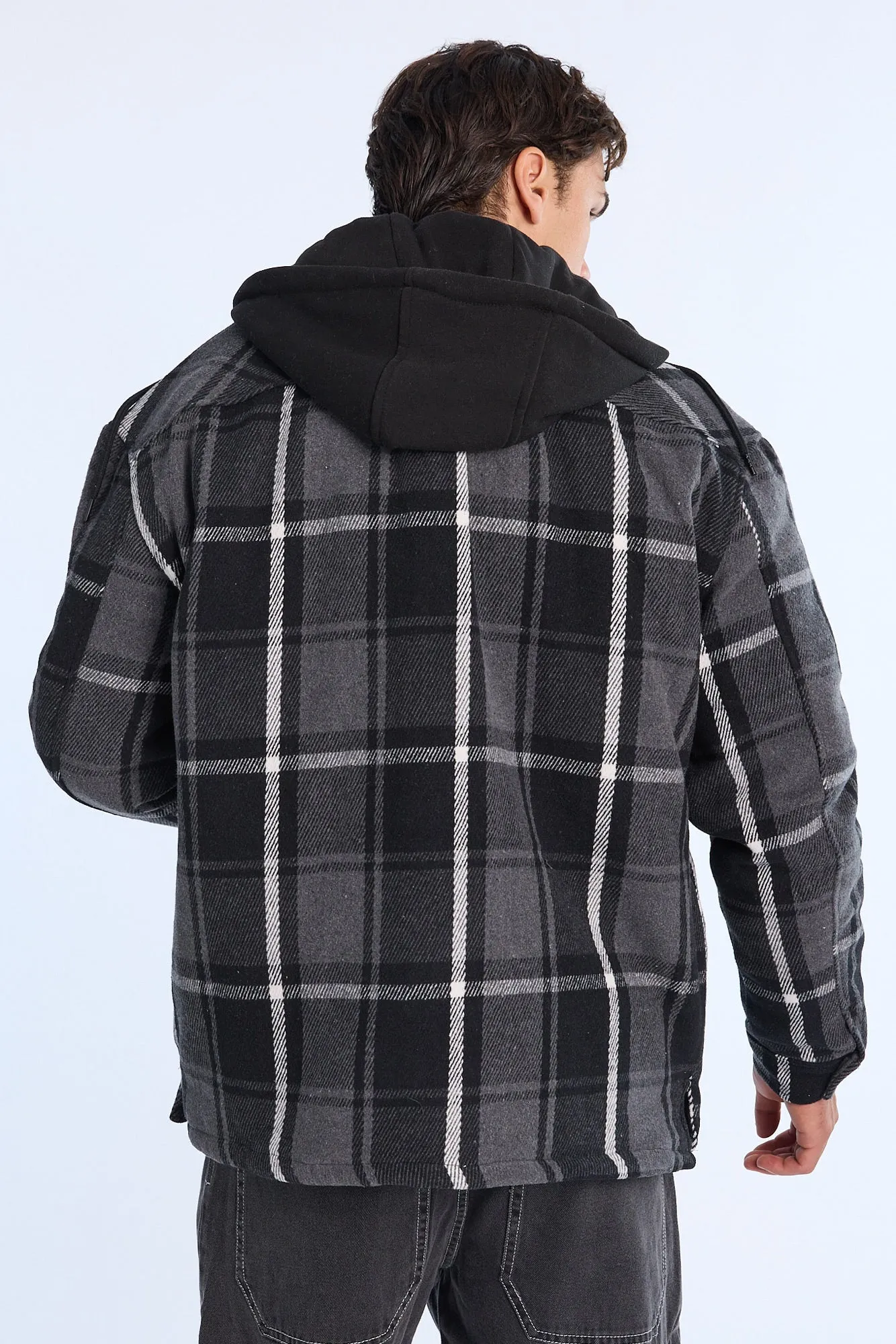Surchemise à capuchon en flanelle doublée homme sold by West49 product image thumbnail 4