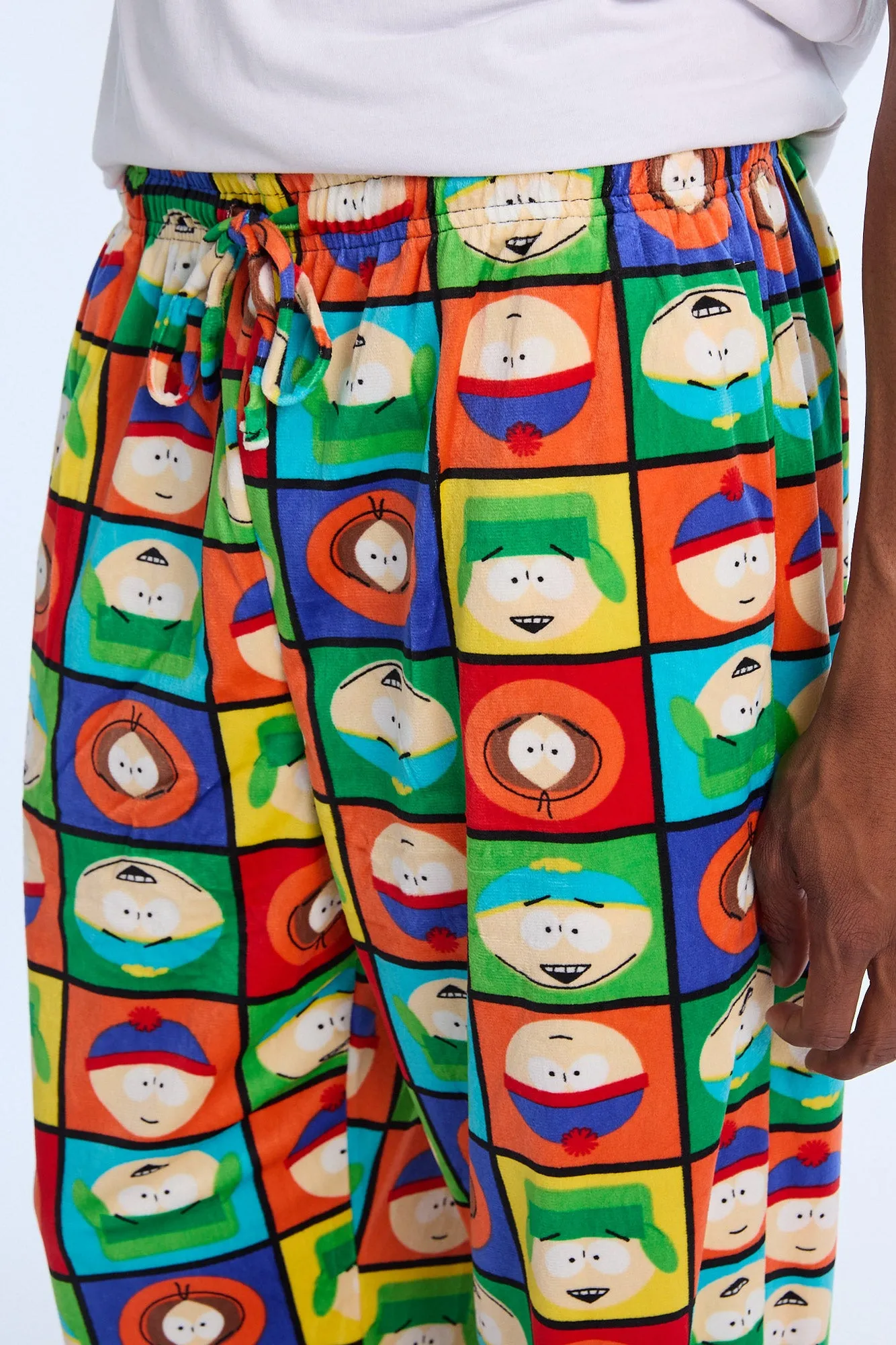 Pantalon de pyjama en polaire à damier South Park homme sold by West49 product image thumbnail 2