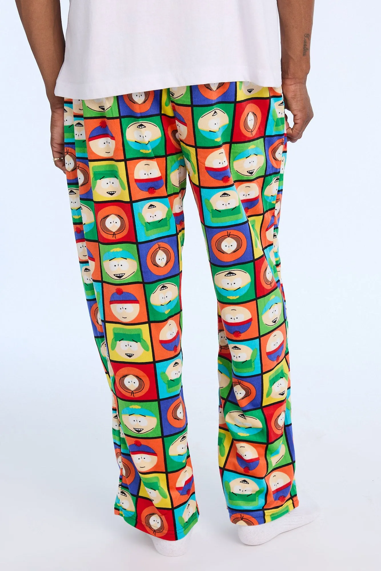 Pantalon de pyjama en polaire à damier South Park homme sold by West49 product image thumbnail 3