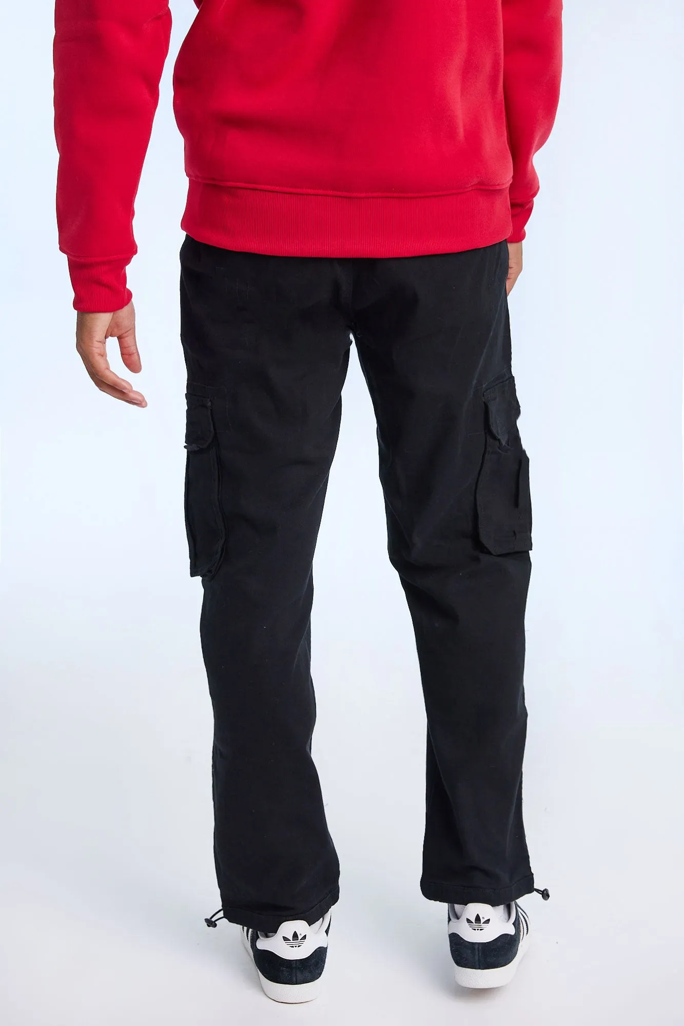 Pantalon cargo en sergé coupe ample homme sold by West49 product image thumbnail 4