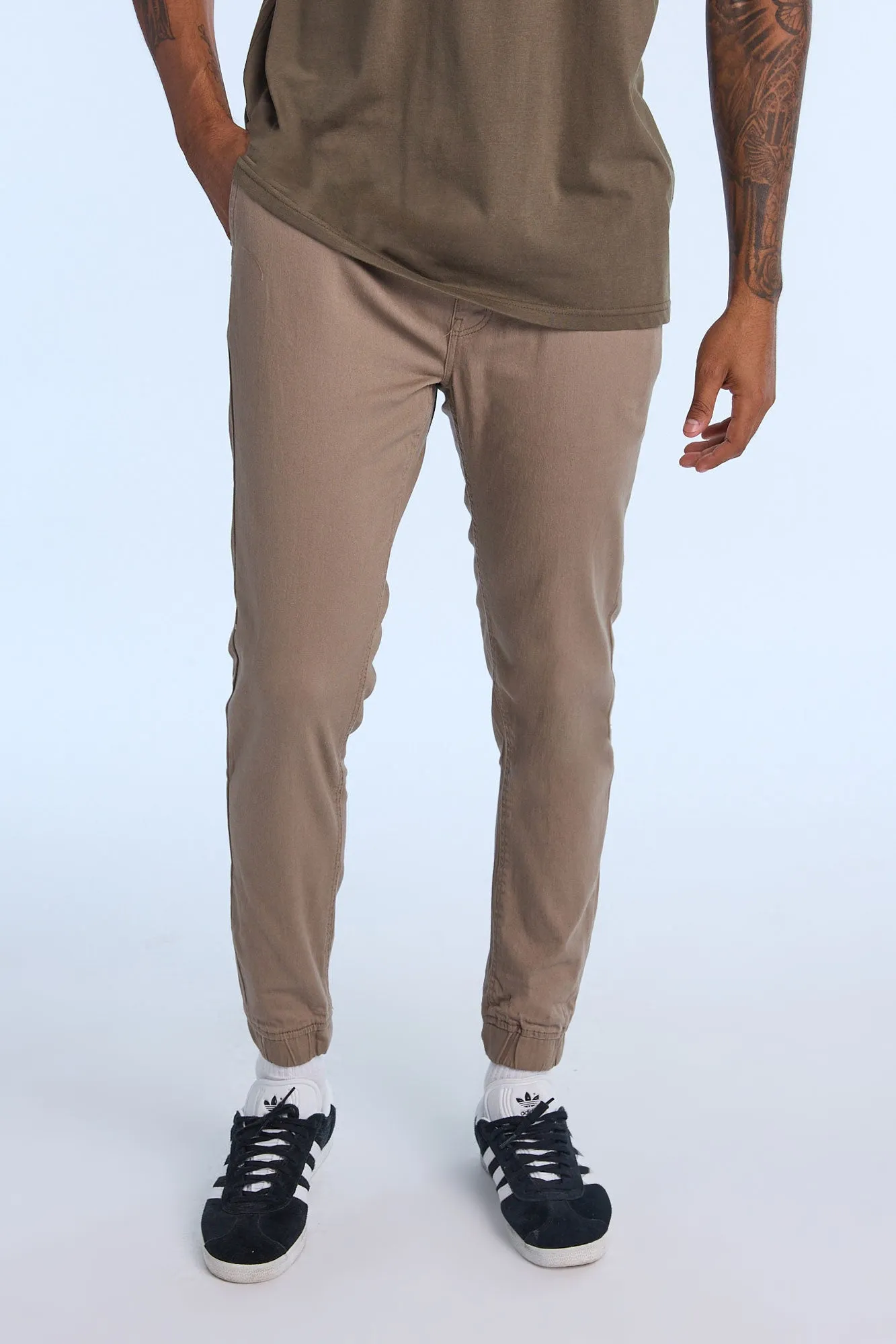 Mens Slim Twill Jogger sold by West49