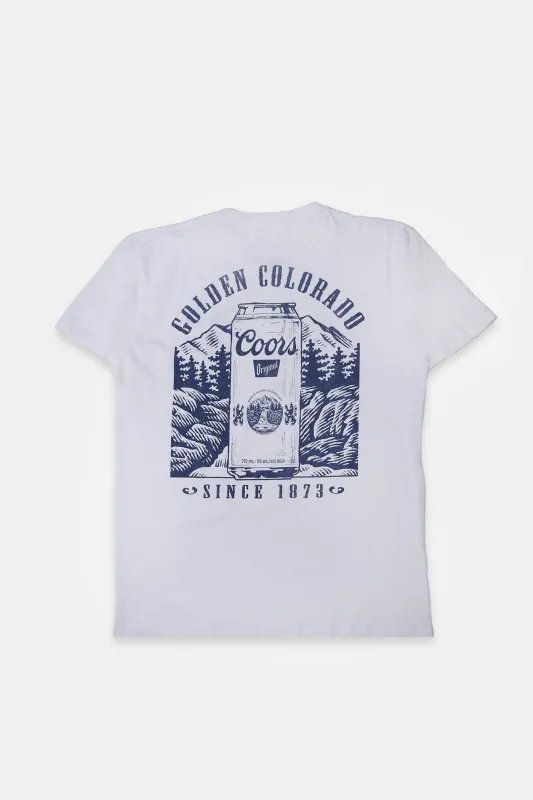 Mens Coors Golden Colorado Graphic T-Shirt sold by West49