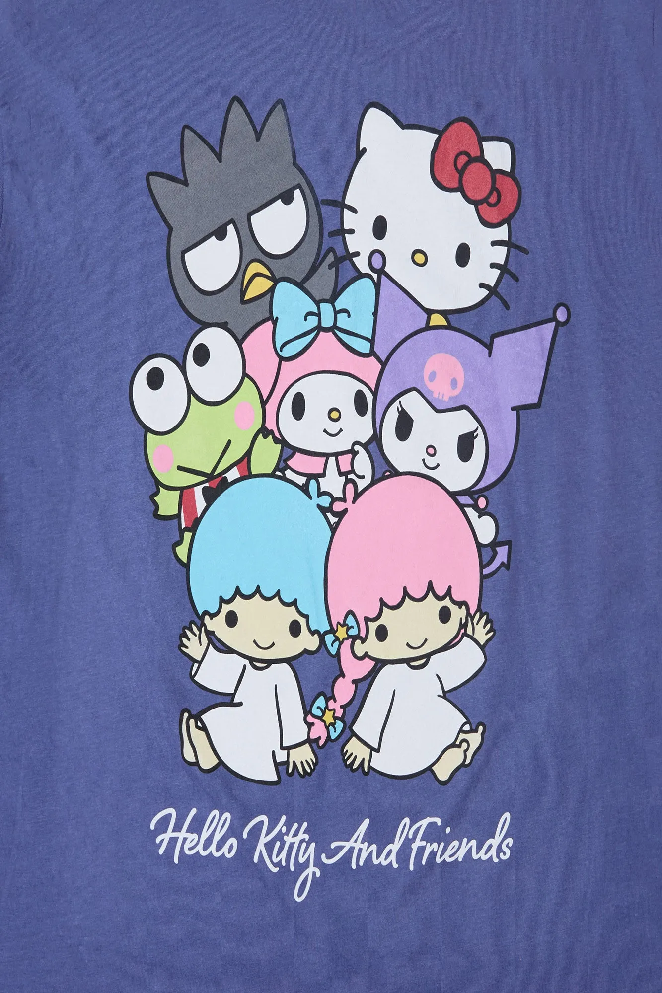 T-shirt coupe boyfriend imprimé Hello Kitty And Friends sold by West49 product image thumbnail 2