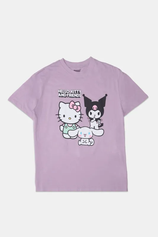 Hello Kitty And Friends Graphic Boyfriend Tee sold by West49