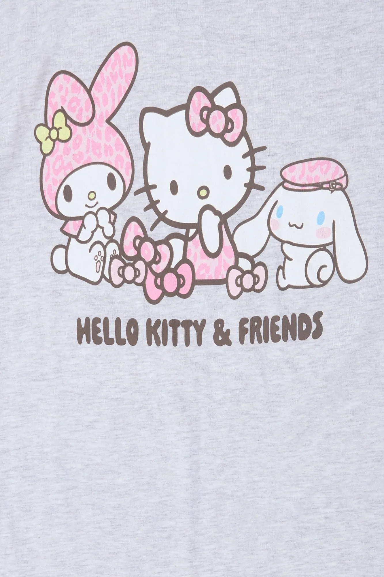 T-shirt coupe boyfriend imprimé Hello Kitty & Friends sold by West49 product image thumbnail 2
