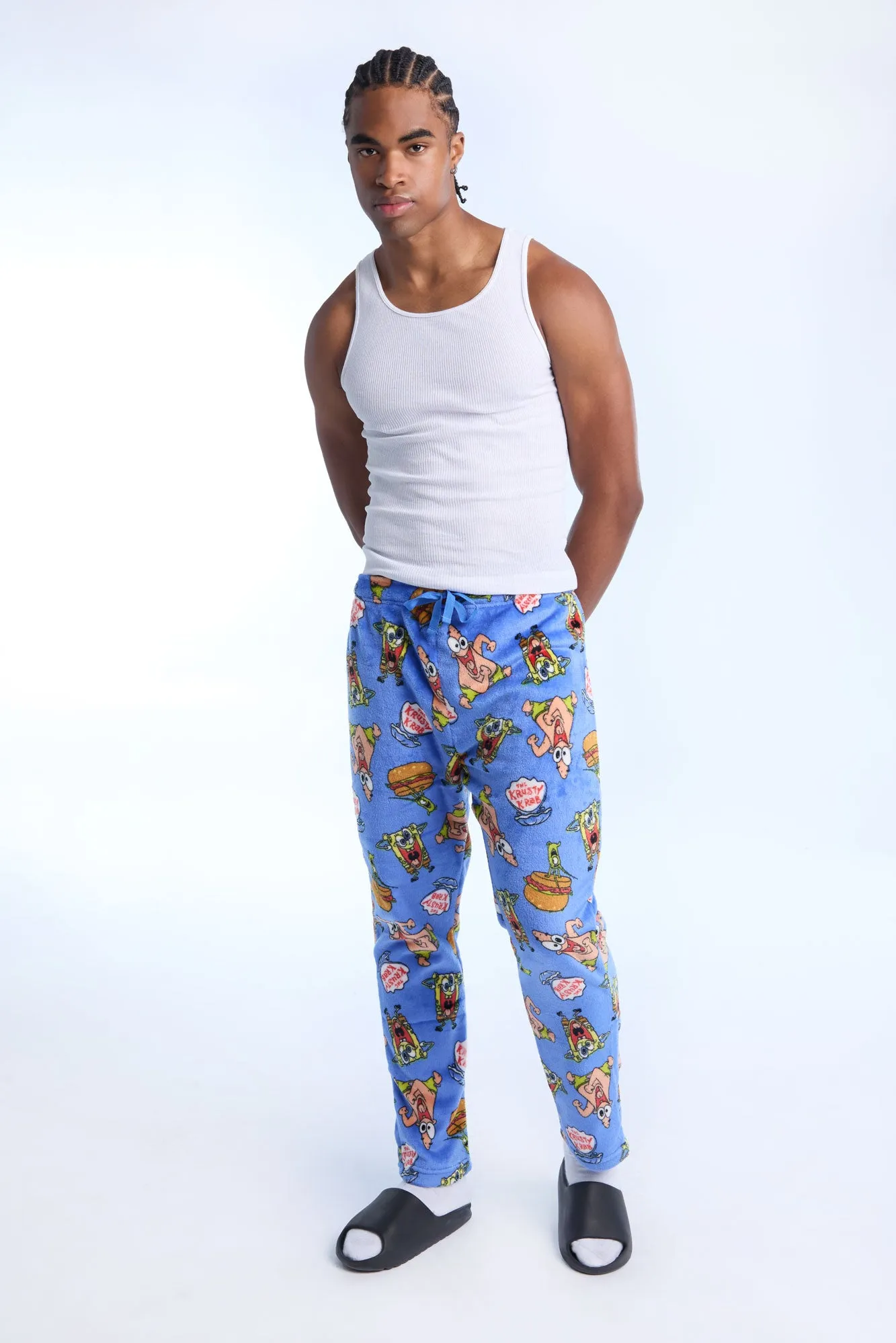 Pantalon de pyjama en peluche Krusty Krab homme sold by West49 product image thumbnail 4