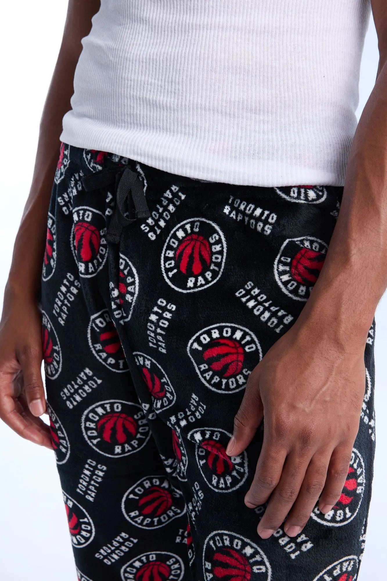 Mens Toronto Raptors Plush Pajama Pant sold by West49 product image thumbnail 2