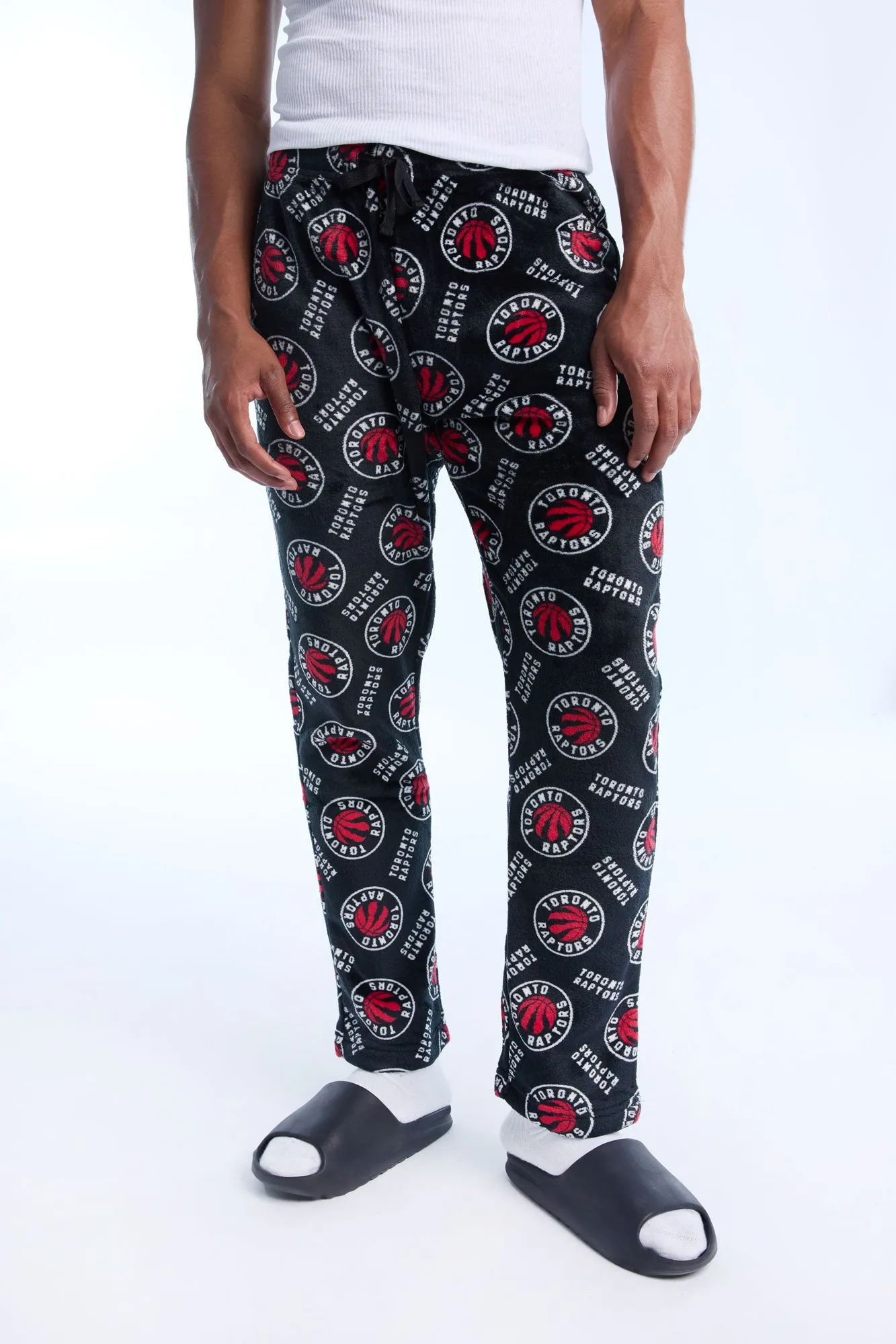 Mens Toronto Raptors Plush Pajama Pant sold by West49