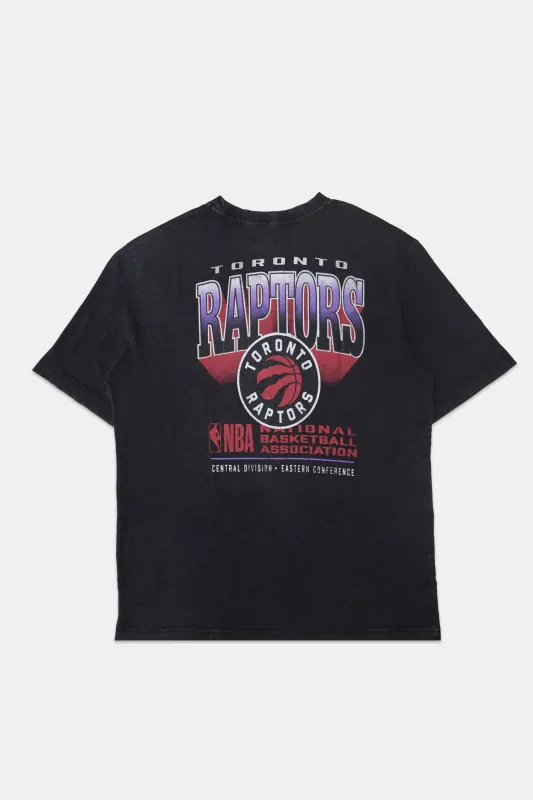 Mens Raptors Gradient Logo Oversized T-Shirt made by West49