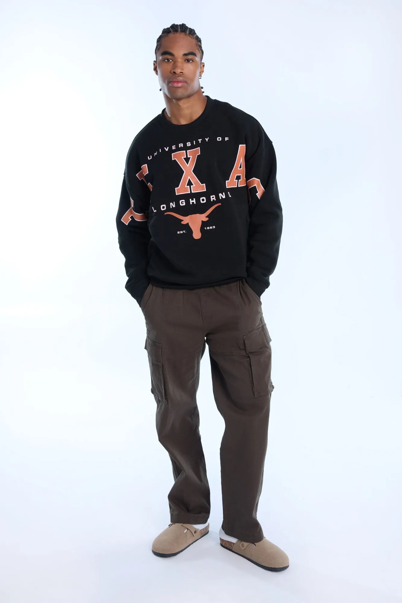 Mens Texas Longhorns Crewneck Sweatshirt sold by West49 product image thumbnail 4