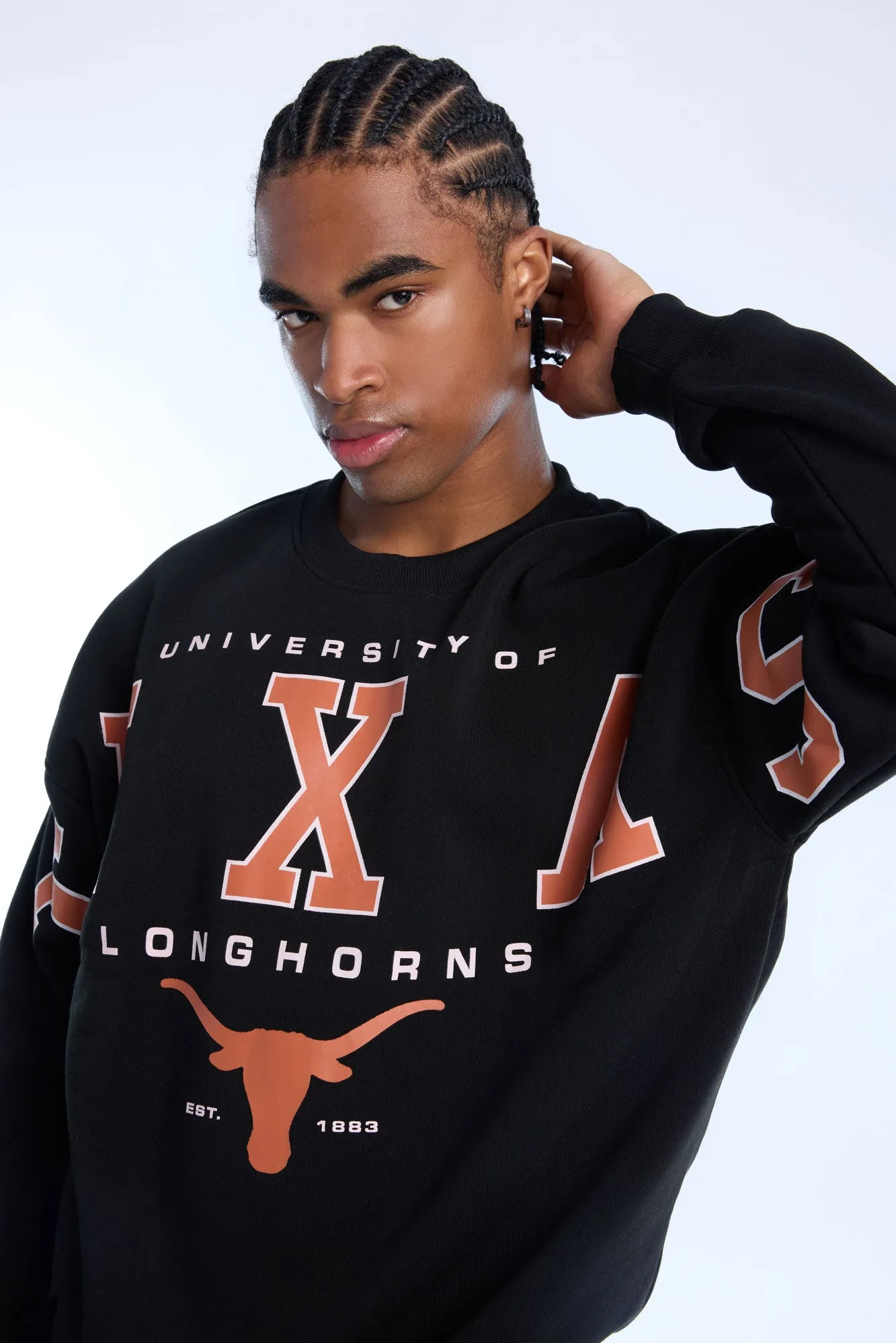 Mens Texas Longhorns Crewneck Sweatshirt sold by West49 product image thumbnail 2