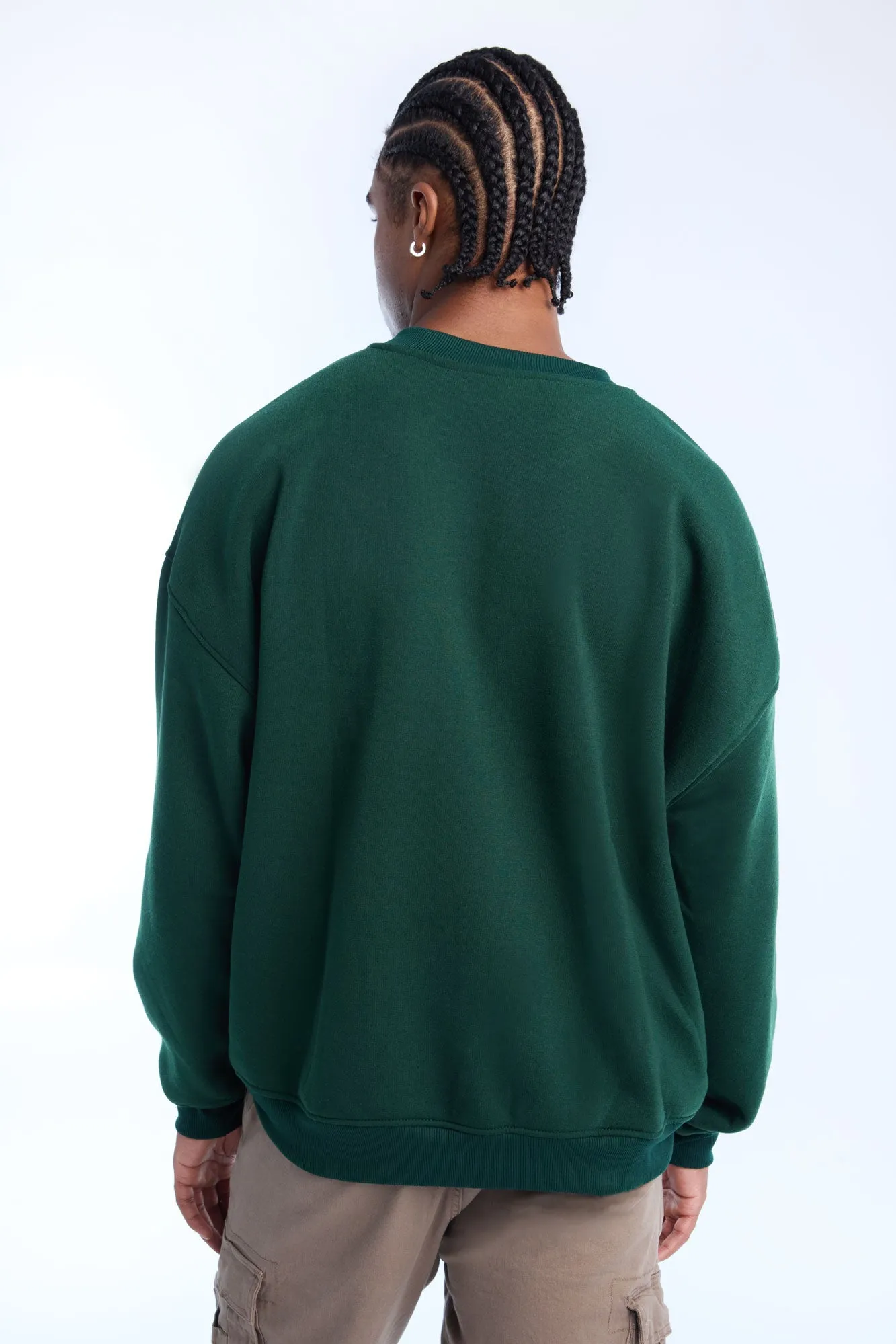 Mens Michigan State Spartans Crewneck Sweatshirt sold by West49 product image thumbnail 3