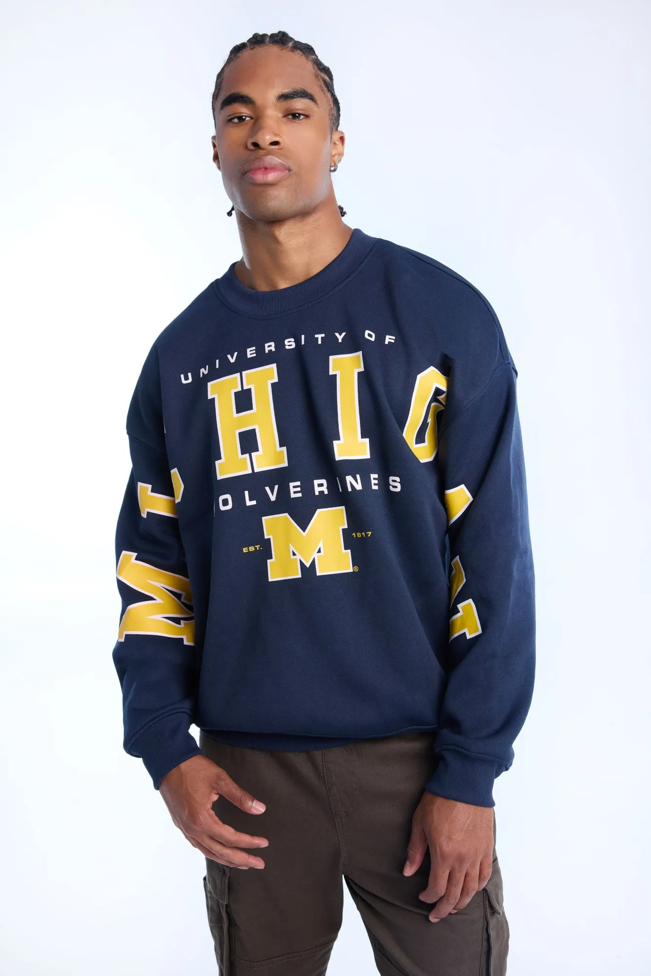 Sweatshirt ras du cou Michigan Wolverines homme sold by West49