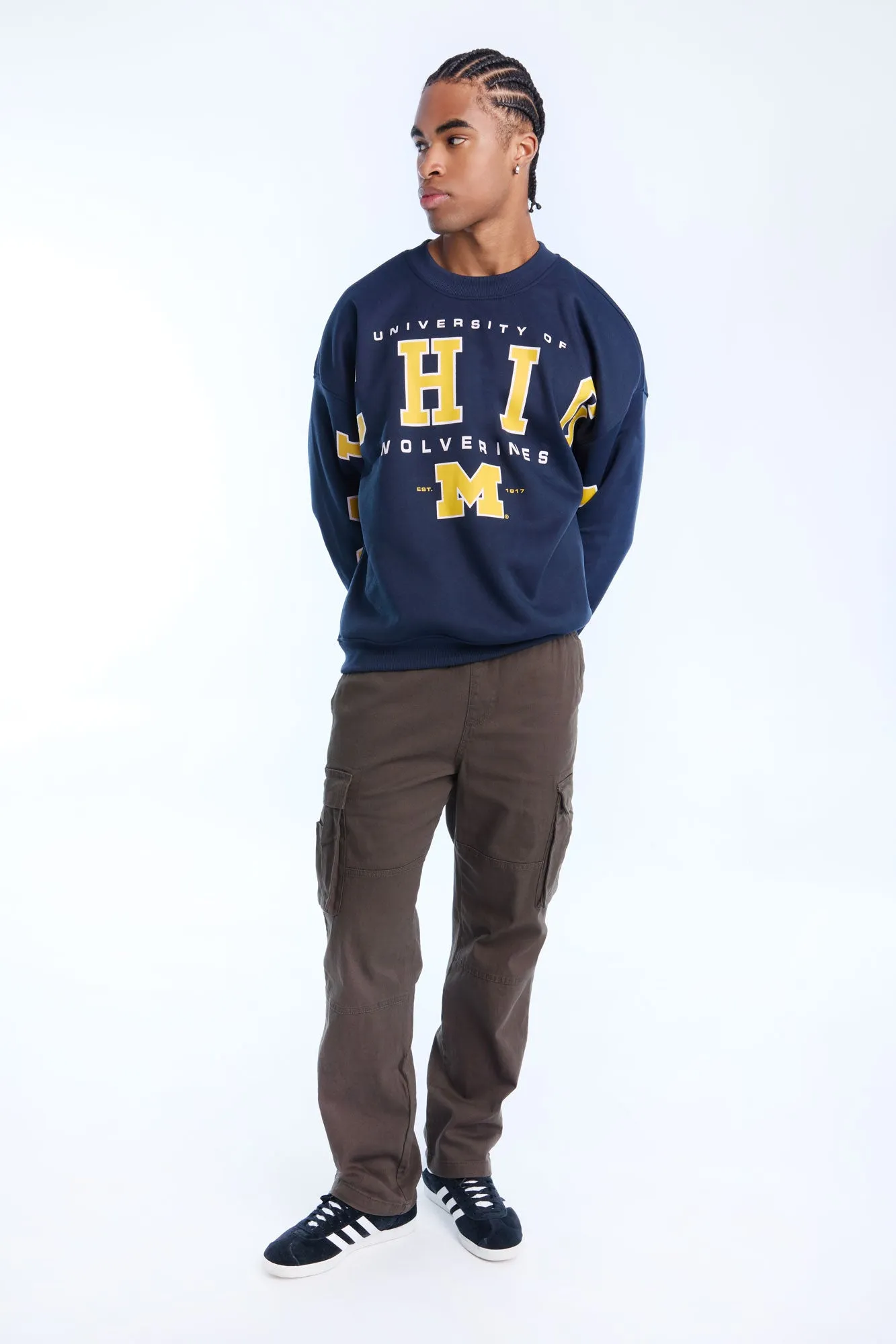Sweatshirt ras du cou Michigan Wolverines homme sold by West49 product image thumbnail 4