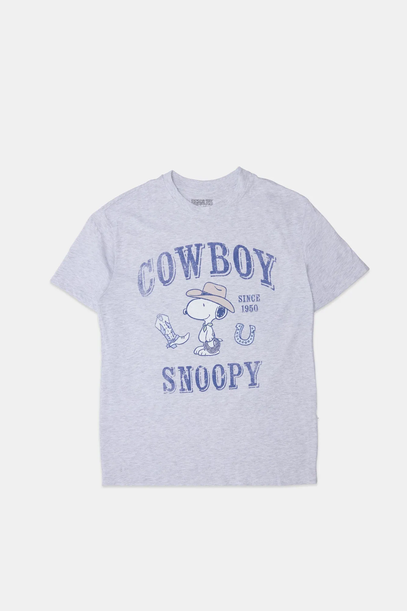 T-shirt coupe boyfriend imprimé Cowboy Snoopy sold by West49