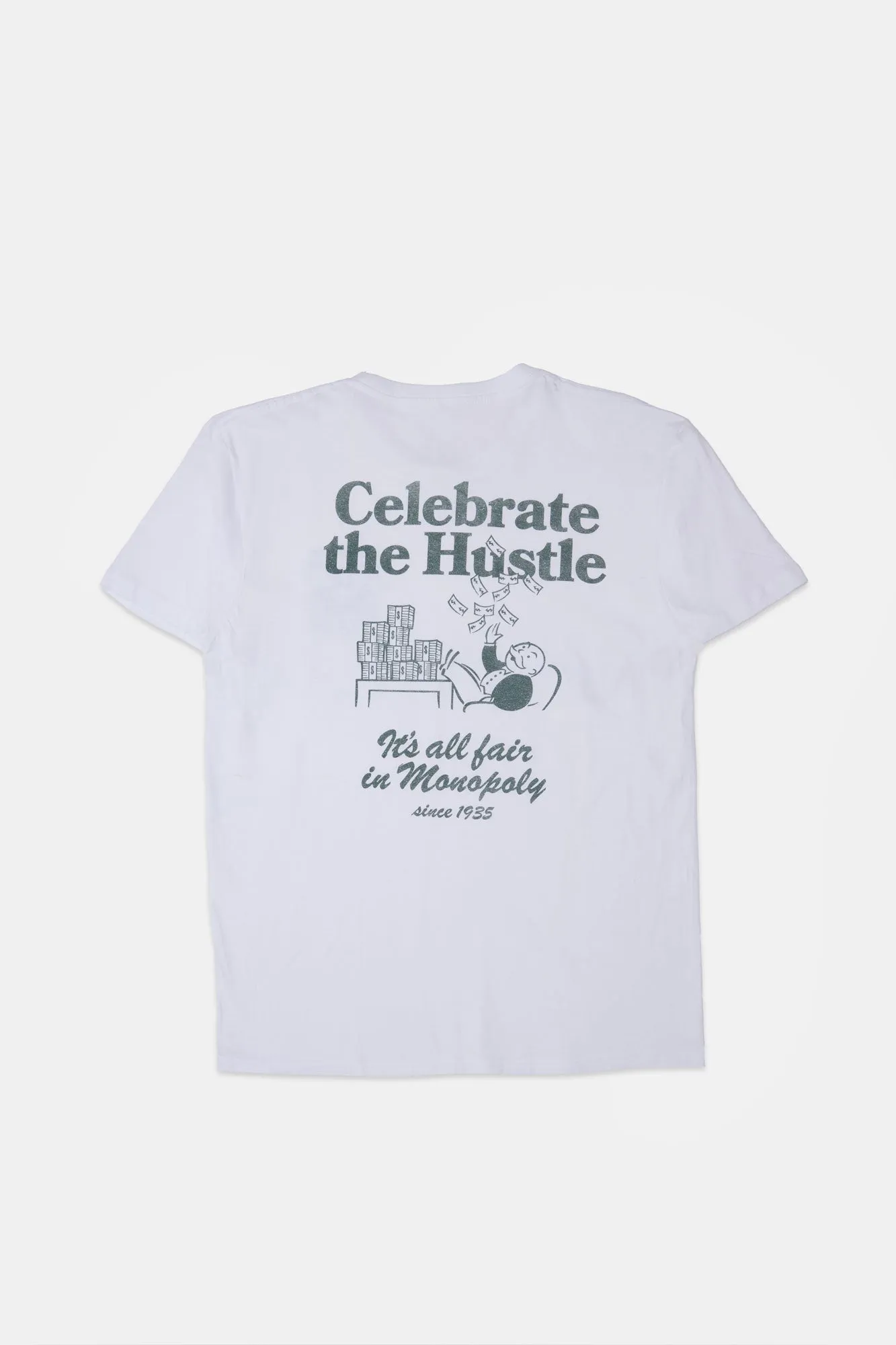 T-shirt imprimé Celebrate The Hustle Monopoly homme sold by West49