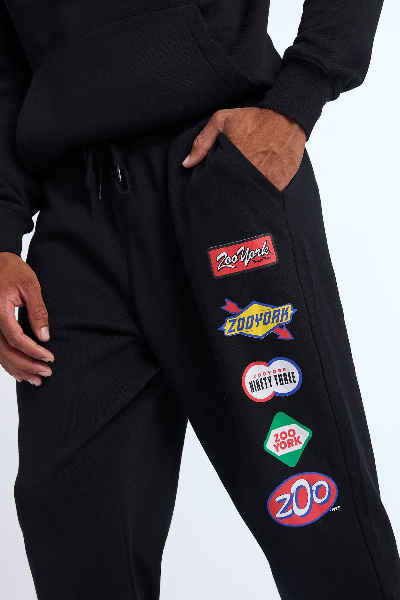 Jogger en molleton à logos multiples Zoo York homme sold by West49 product image thumbnail 3