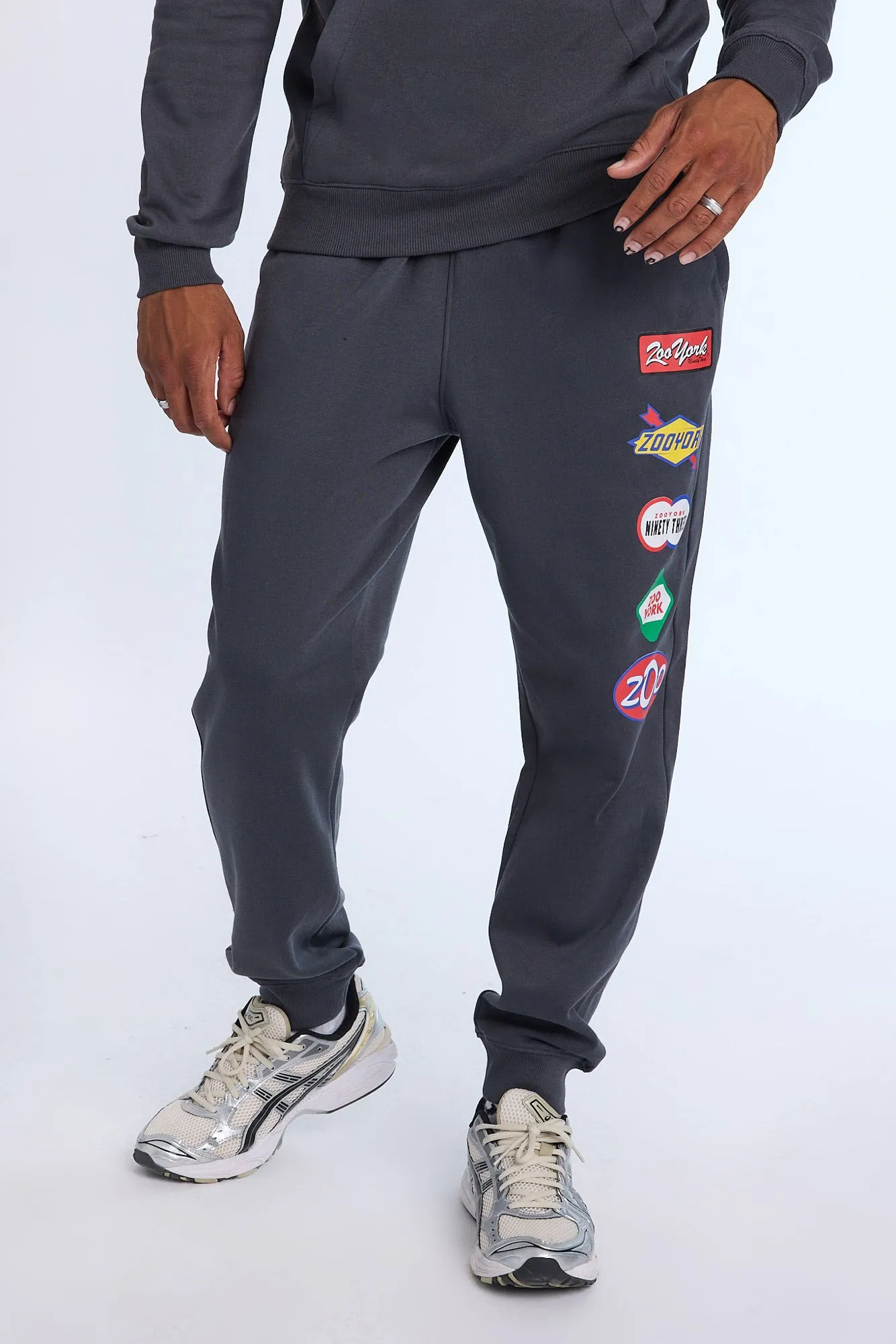 Zoo York Mens Multi Logo Fleece Jogger sold by West49